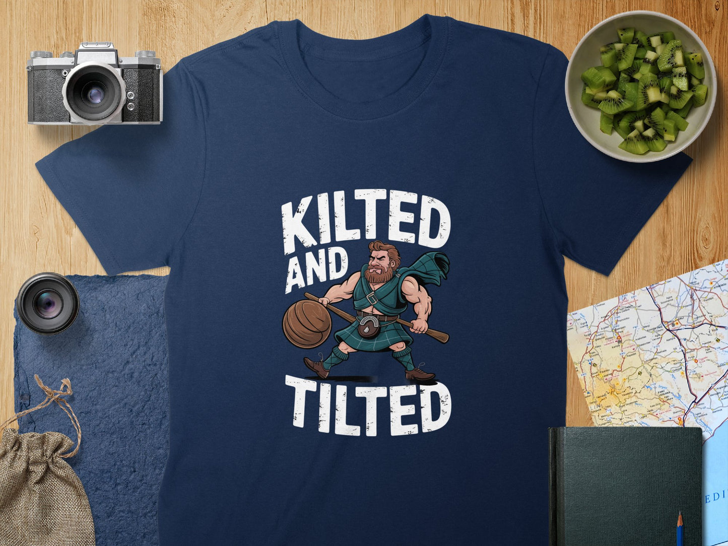 Kilted and Tilted Graphic T-Shirt Casual Wear product type