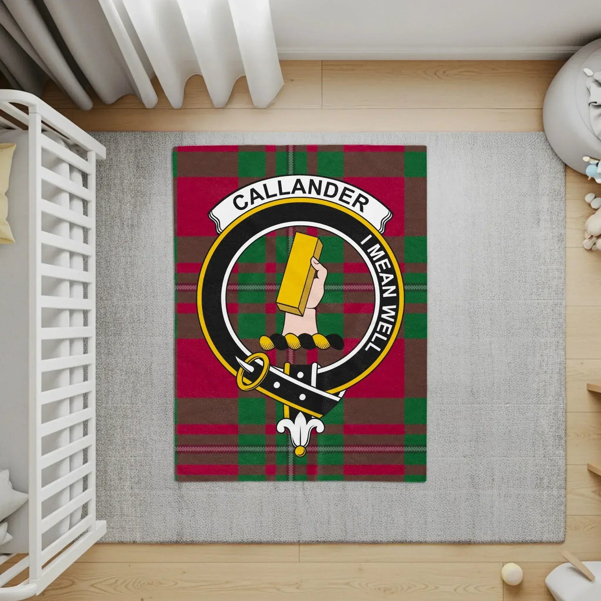 Callander I Mean Well Plaid Decorative Rug product type