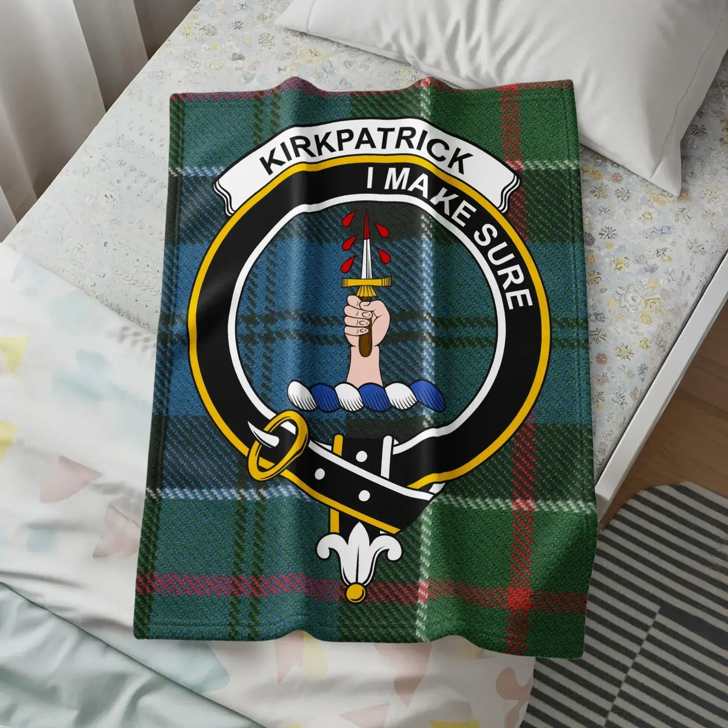 Kirkpatrick I Make Sure Tartan Blanket product