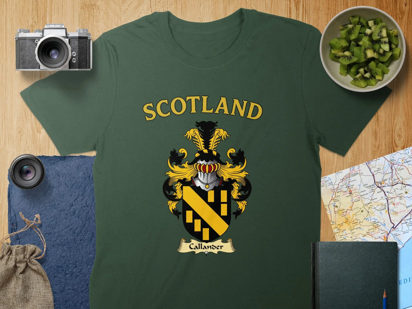 Scotland Callander Crest Graphic T-Shirt product type