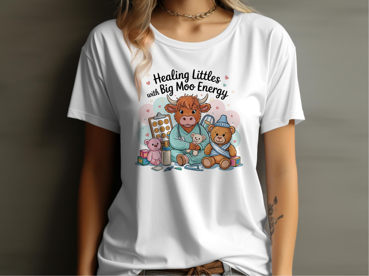 Healing Littles with Big Moo Energy t-shirt product