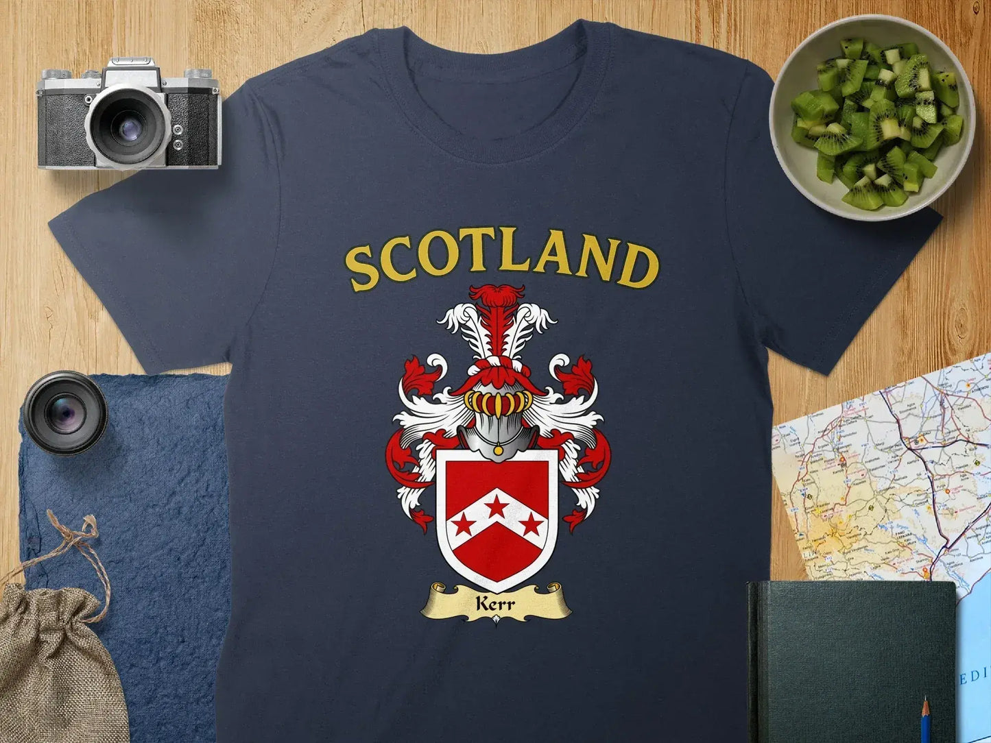 Scotland Kerr Crest Emblem T-Shirt Fashionable product