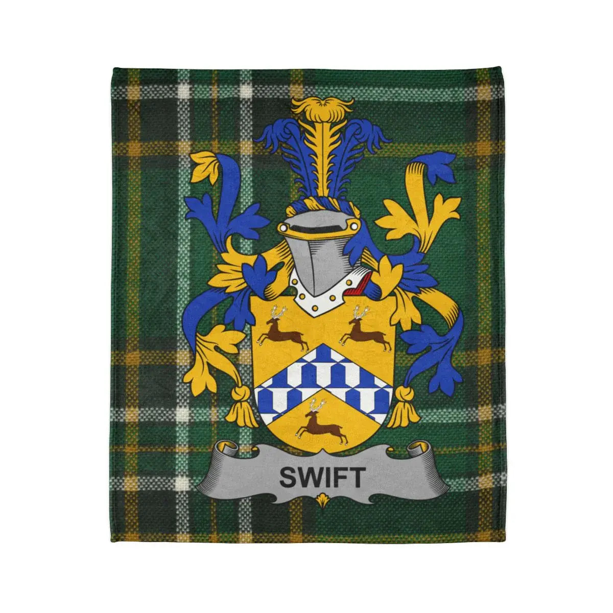 Personalized Family Crest Blanket Swift Product Type