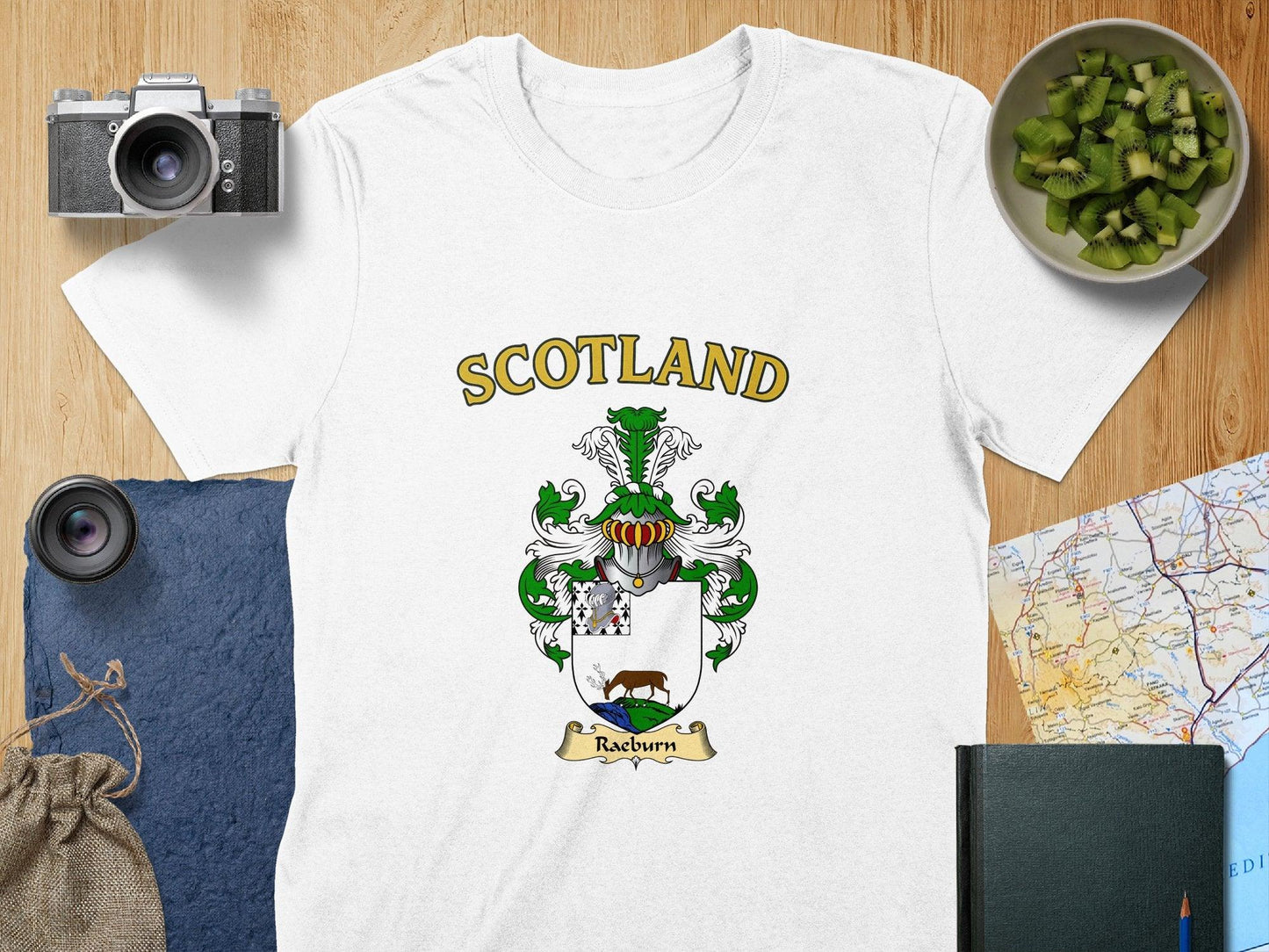 Scotland Family Crest Coat of Arms T-shirt product type