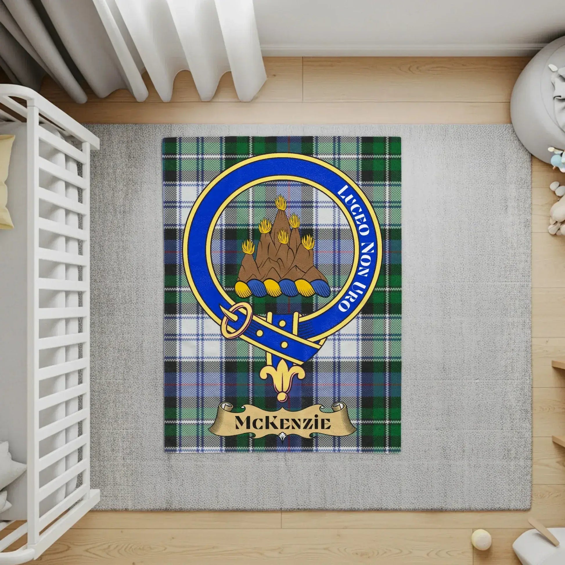 McKenzie Family Scottish Tartan Rug product