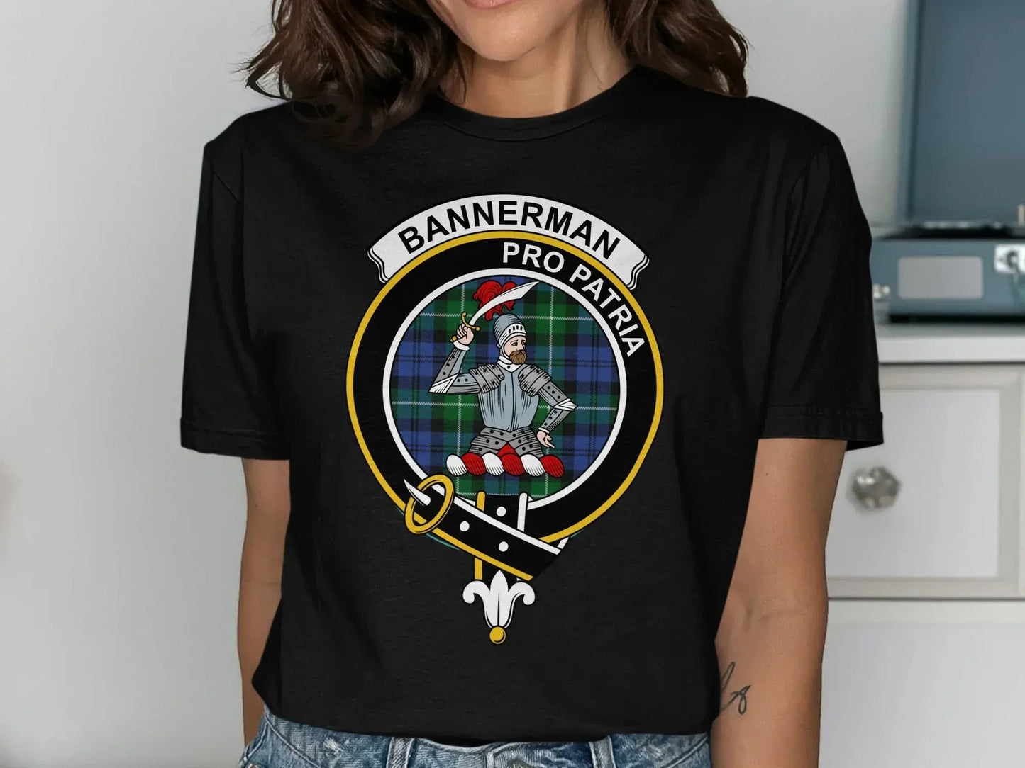 Bannerman Pro Patria Knight Crest Shirt product