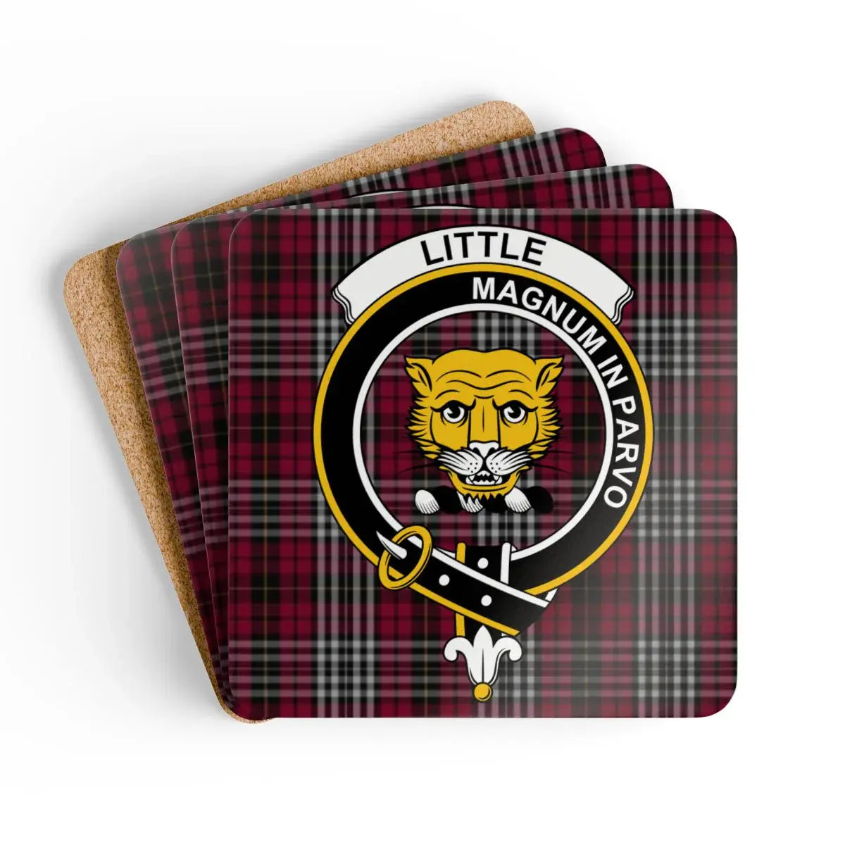 Little Magnum In Parvo Tartan Coaster product