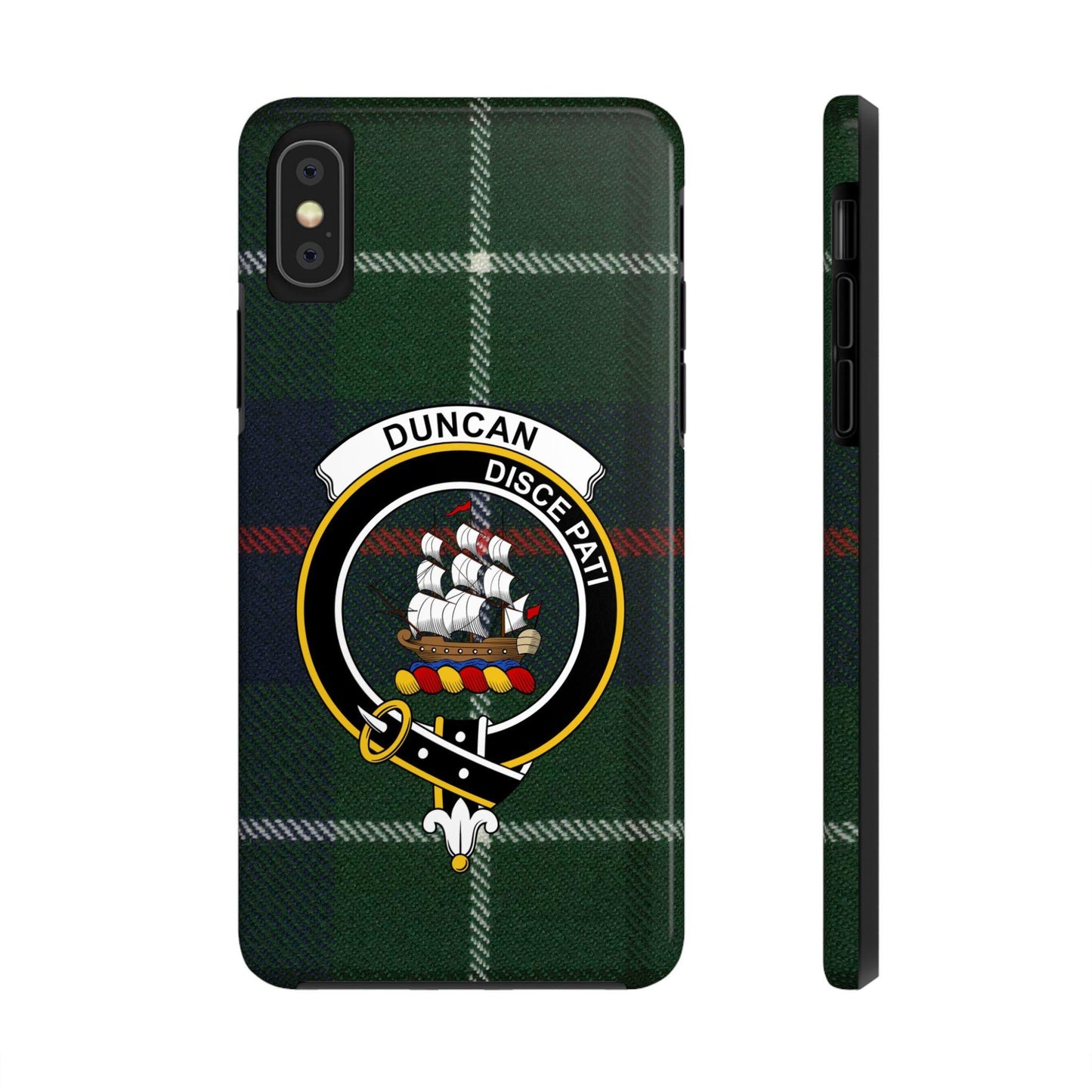 Duncan Clan Scottish Tartan Cell Phone Case
