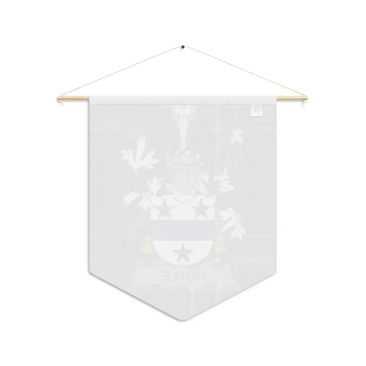 Heraldic Inspired Family Crest Wall Banner product type