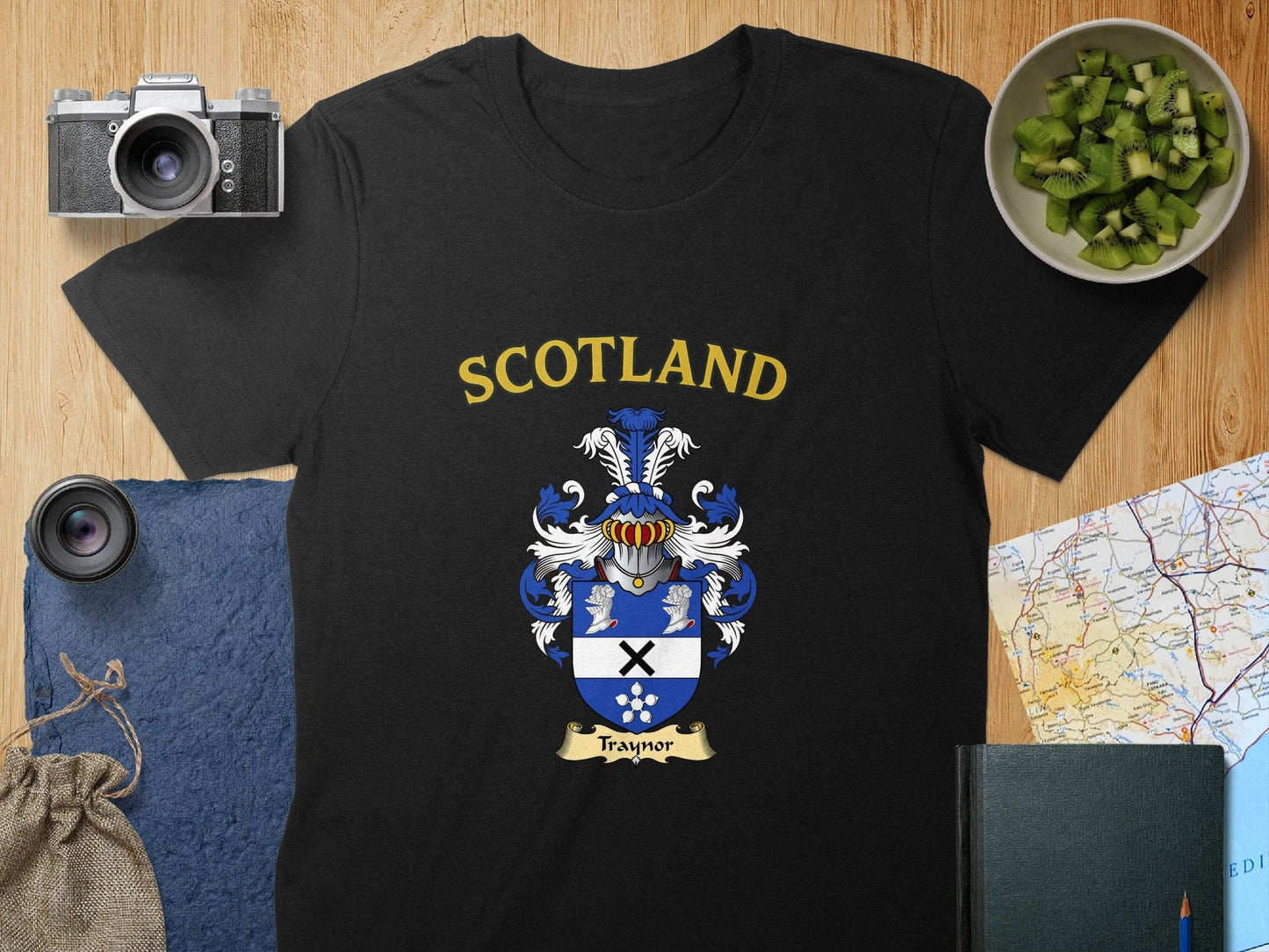 Scotland Family Crest Graphic T-shirt product type