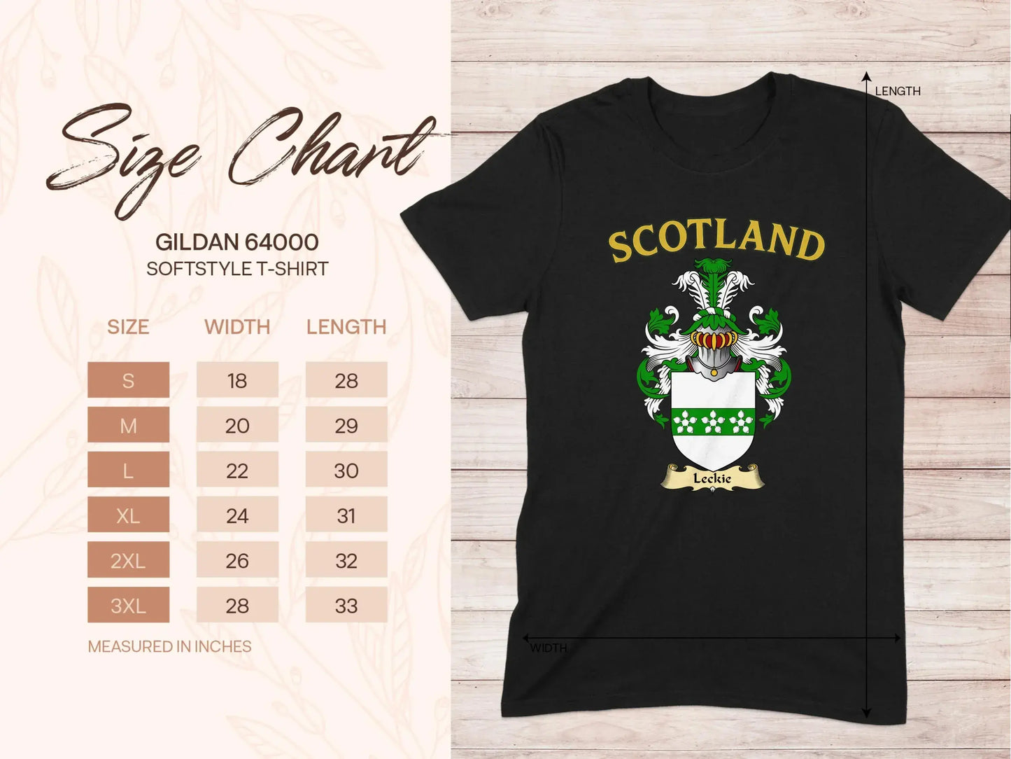 Scotland Family Crest Graphic Design T-Shirt product