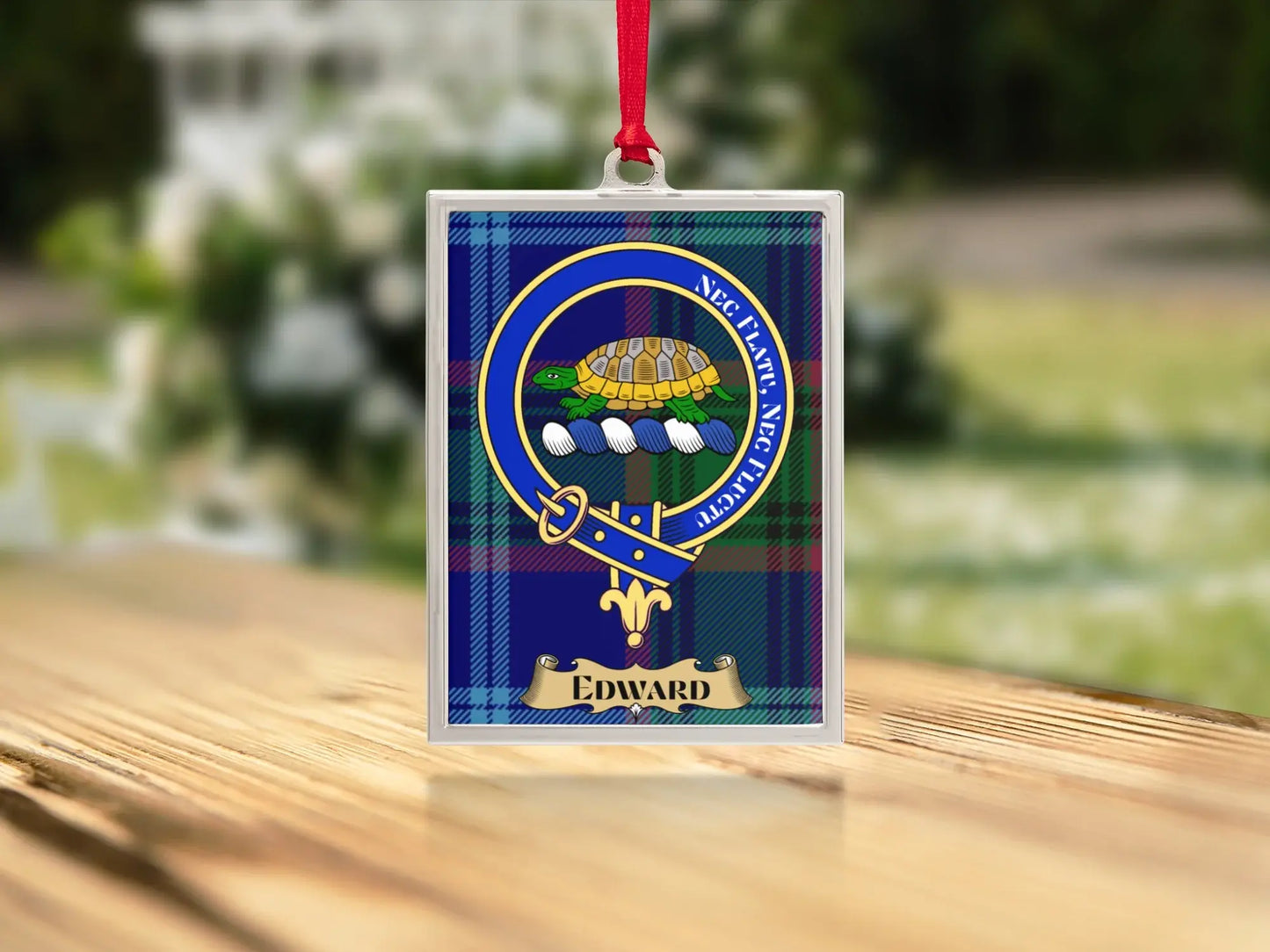 Edward Family Crest Personalized Hanging product