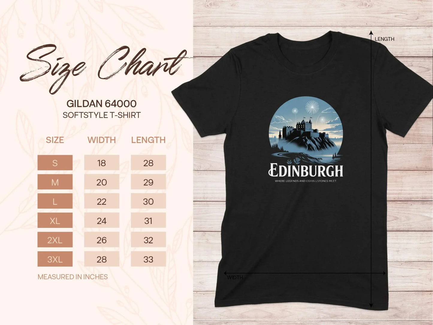 Edinburgh Graphic Softstyle T-Shirt product type