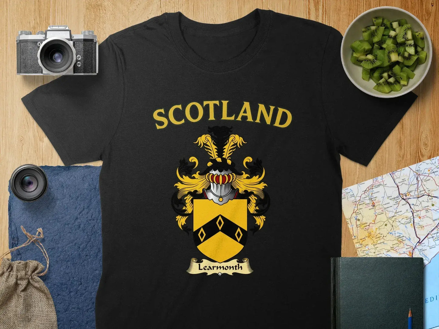 Scotland Learnmouth Family Crest T-Shirt product