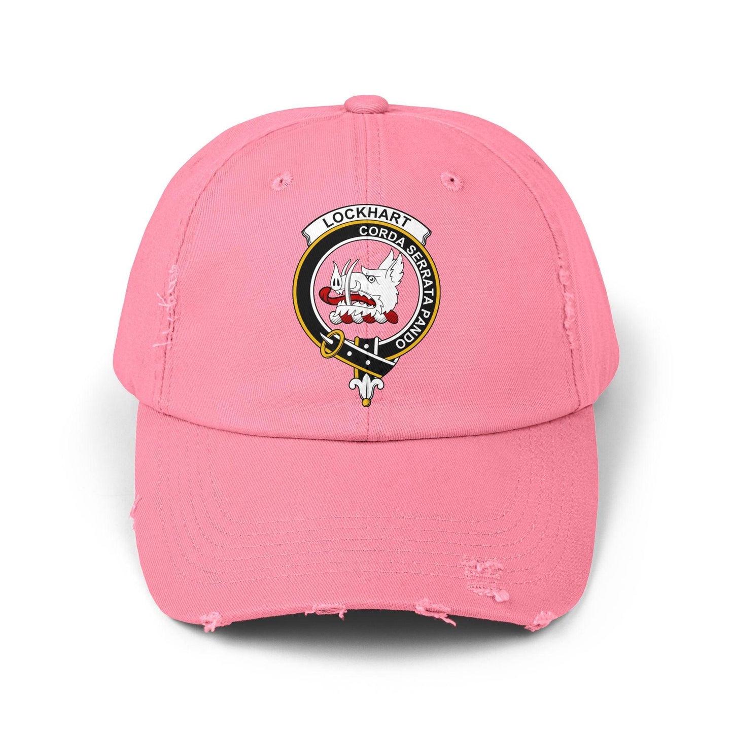 Lockhart Clan Crest Scottish Baseball Cap