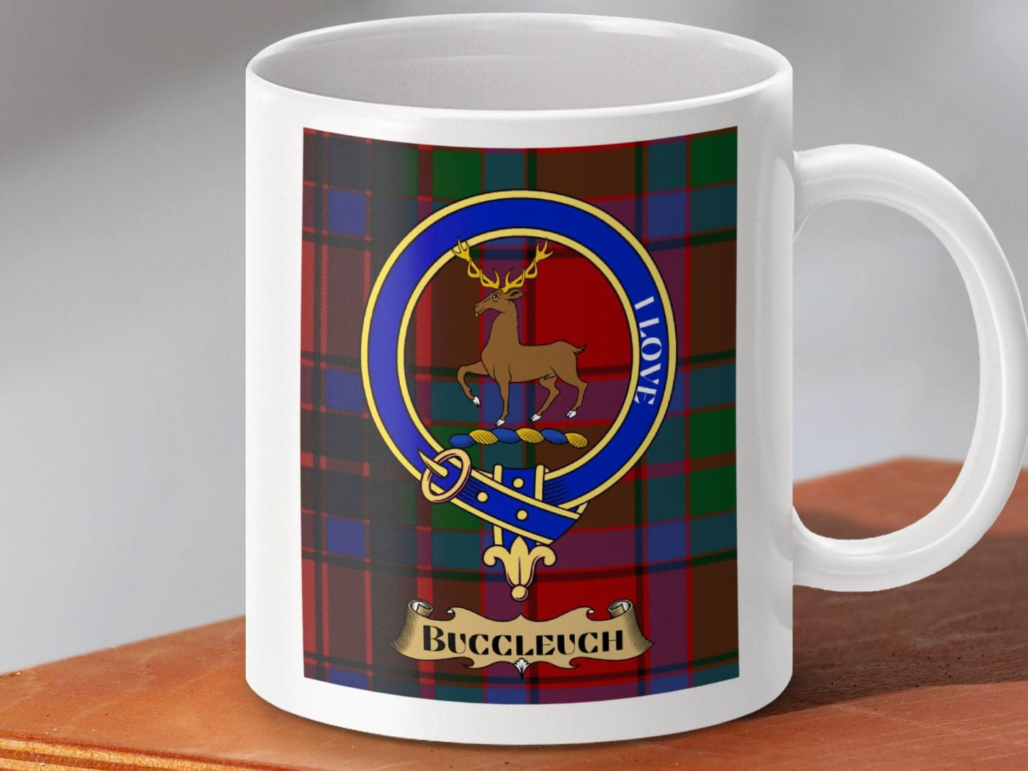 Clan Buccleuch Tartan Mug Unique Gift Product