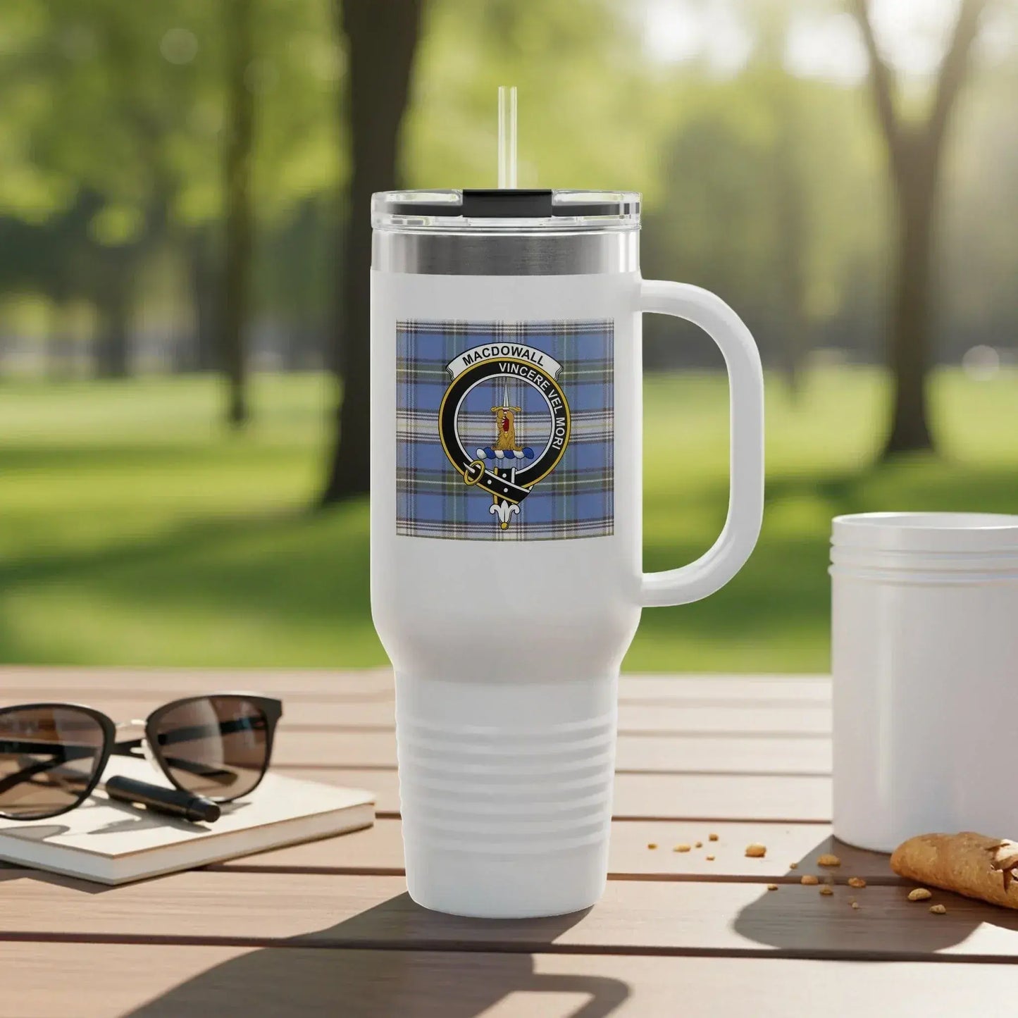Clan MacDonald White Shield Insulated Tumbler product type