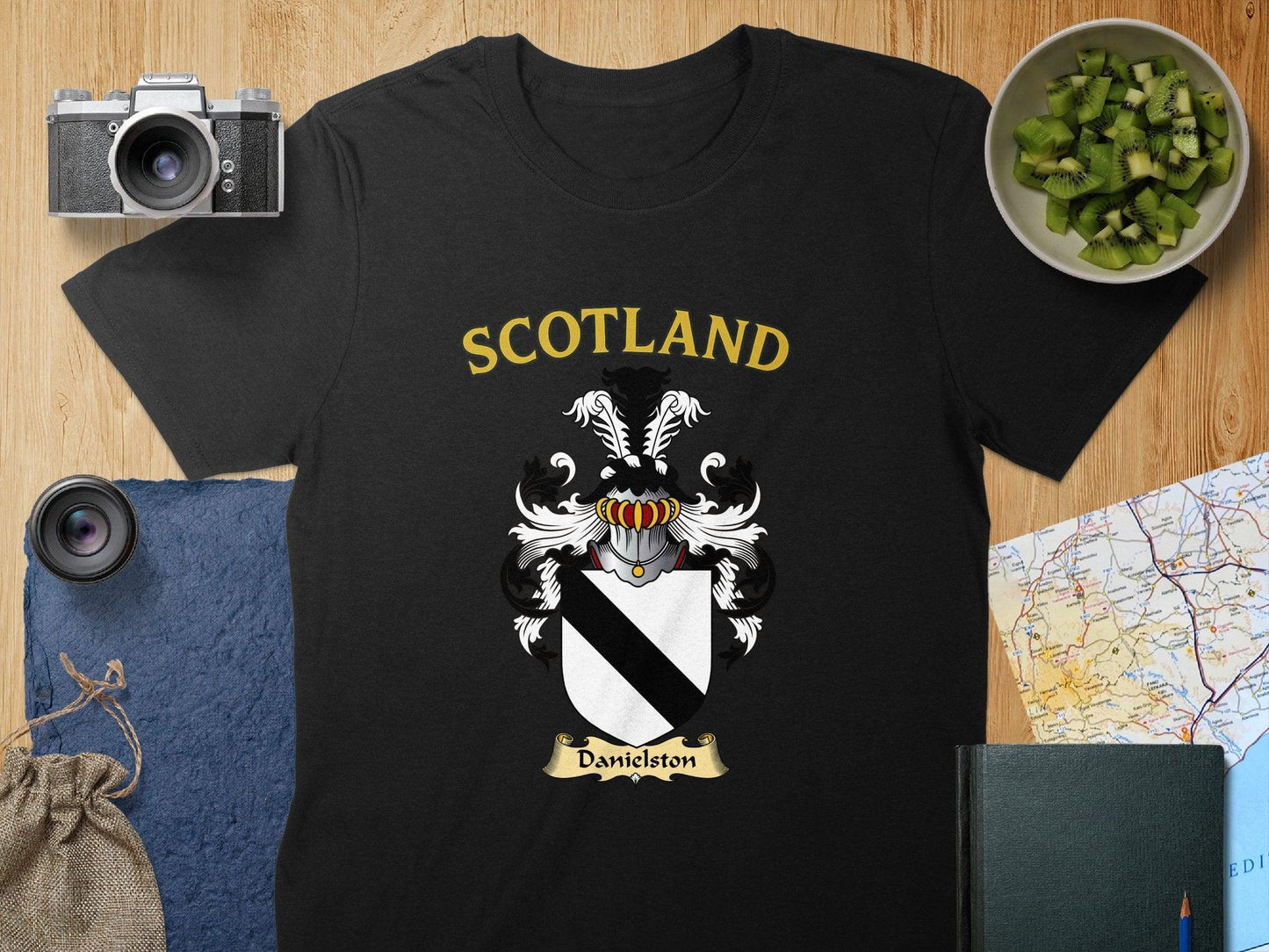 Unique Family Crest Scotland T-Shirt Product