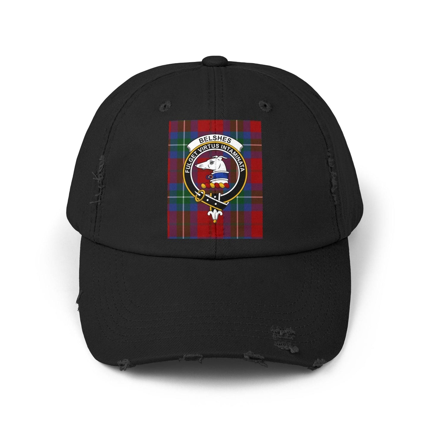 Belshe Clan Crest Scottish Baseball Cap - Celtic Ancestry Gifts