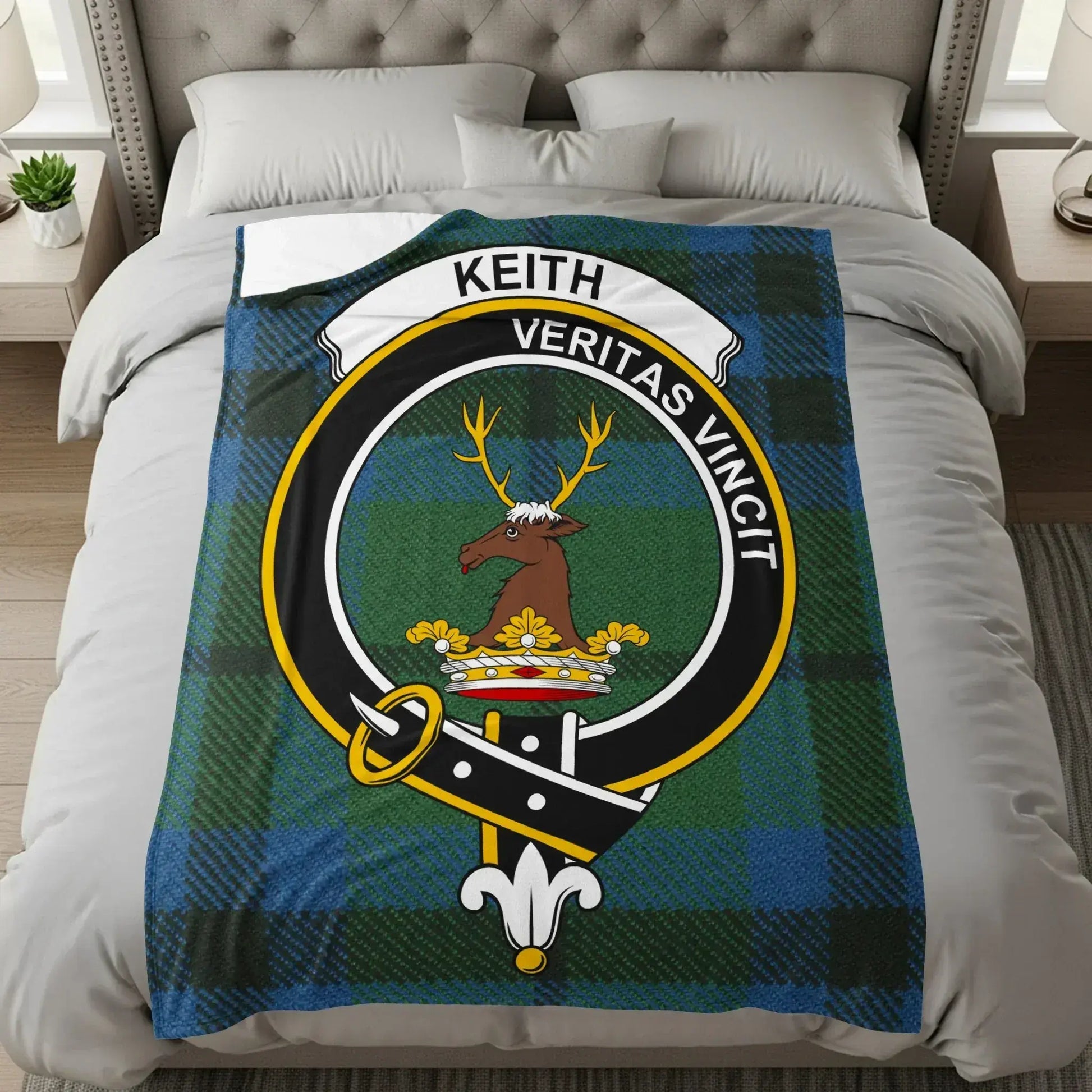 Keith Veritas Vincit Crest Blanket product