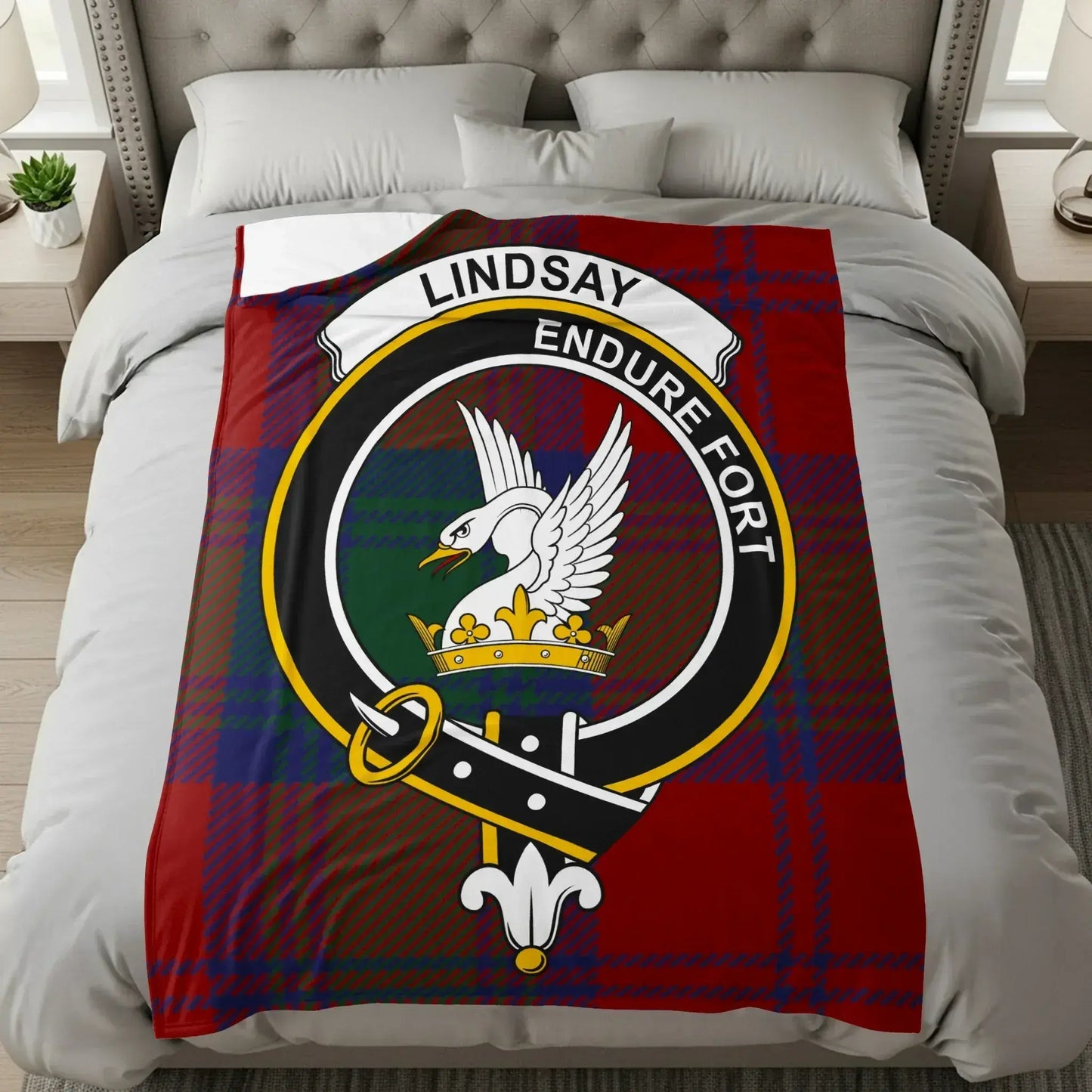 Lindsay Endure Fort Crest Print Blanket product