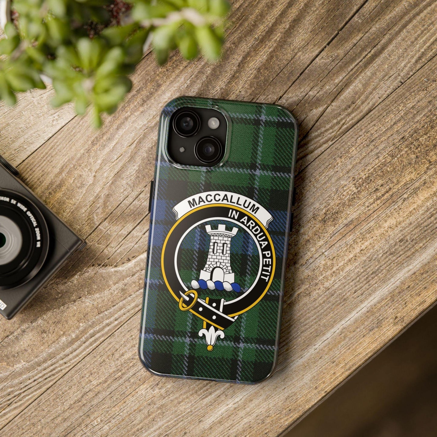 MacCallum Clan Scottish Tartan Cell Phone Case - Celtic Ancestry Gifts