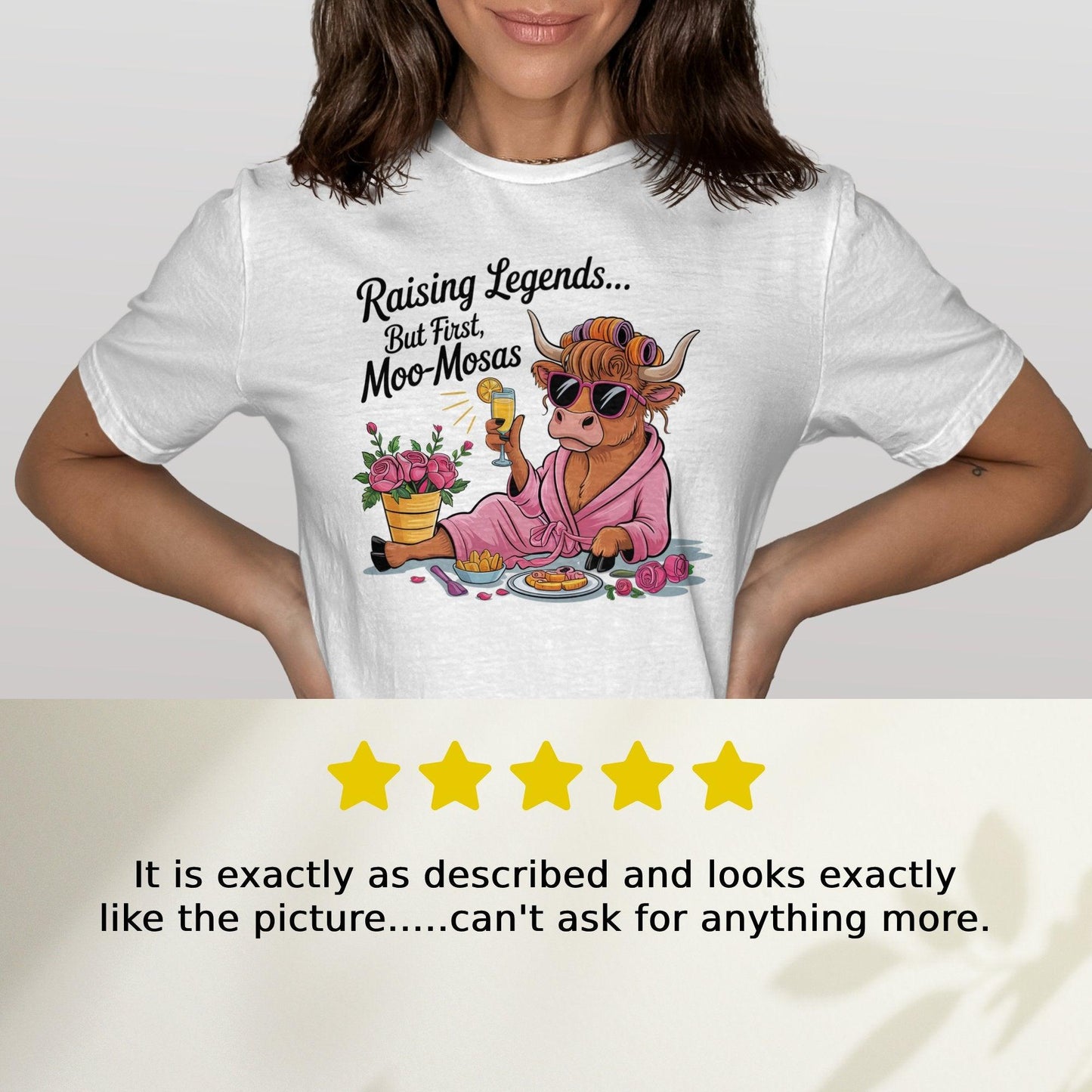 Raising Legends But First Moo-Mosas T-Shirt - Celtic Ancestry Gifts