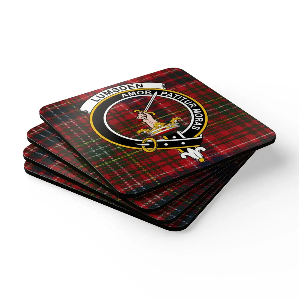 Lumsden Amor Pattitur Moras Tartan Coaster product type