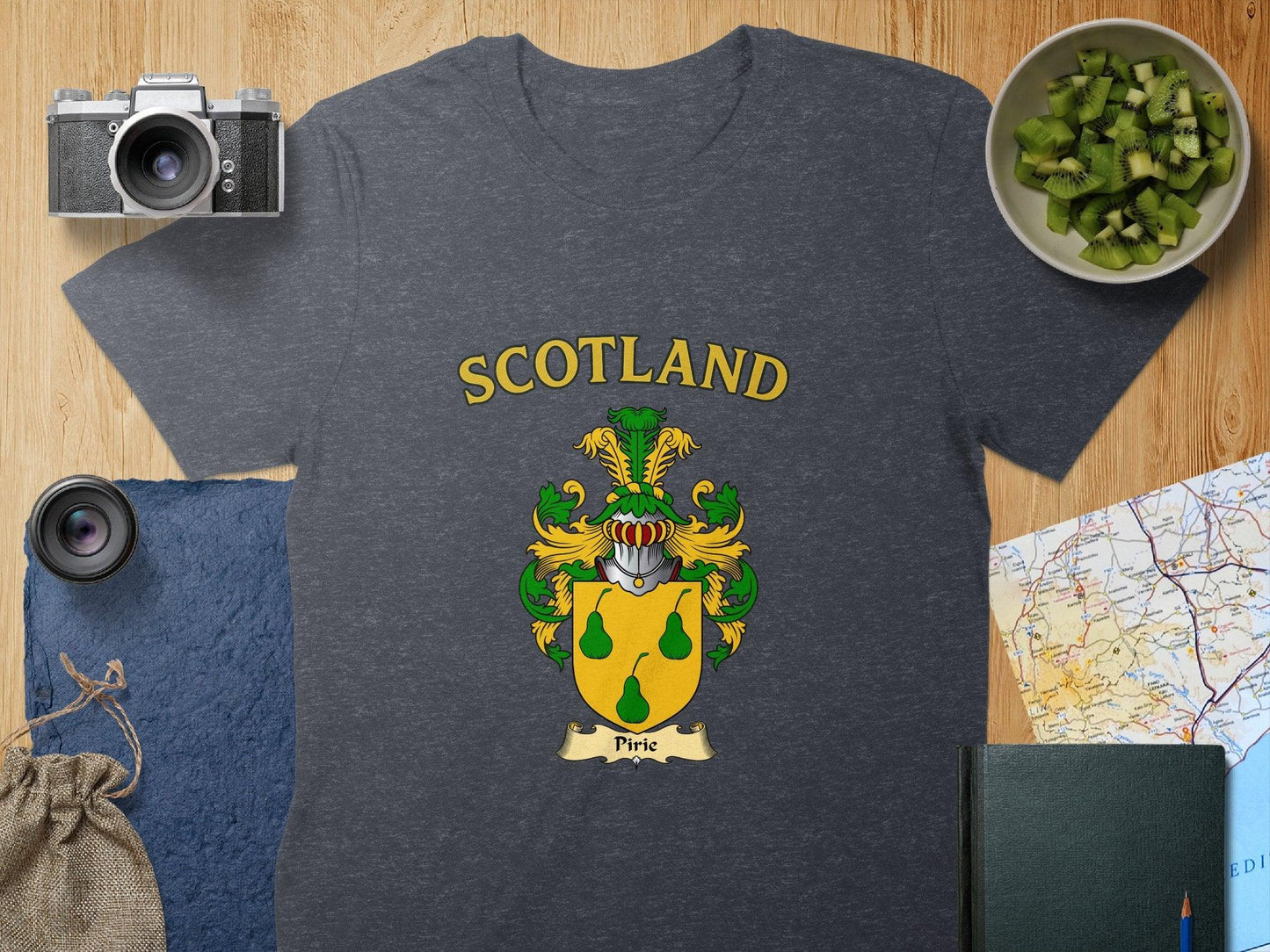 Scotland Family Crest Graphic Tee Shirt product