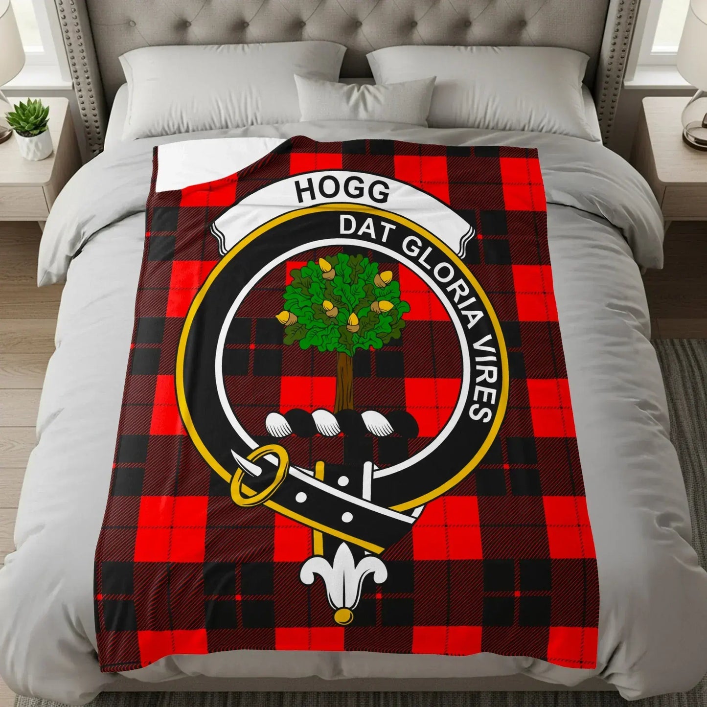Classic Hogg Dat Gloria Vires Tartan Bedding product
