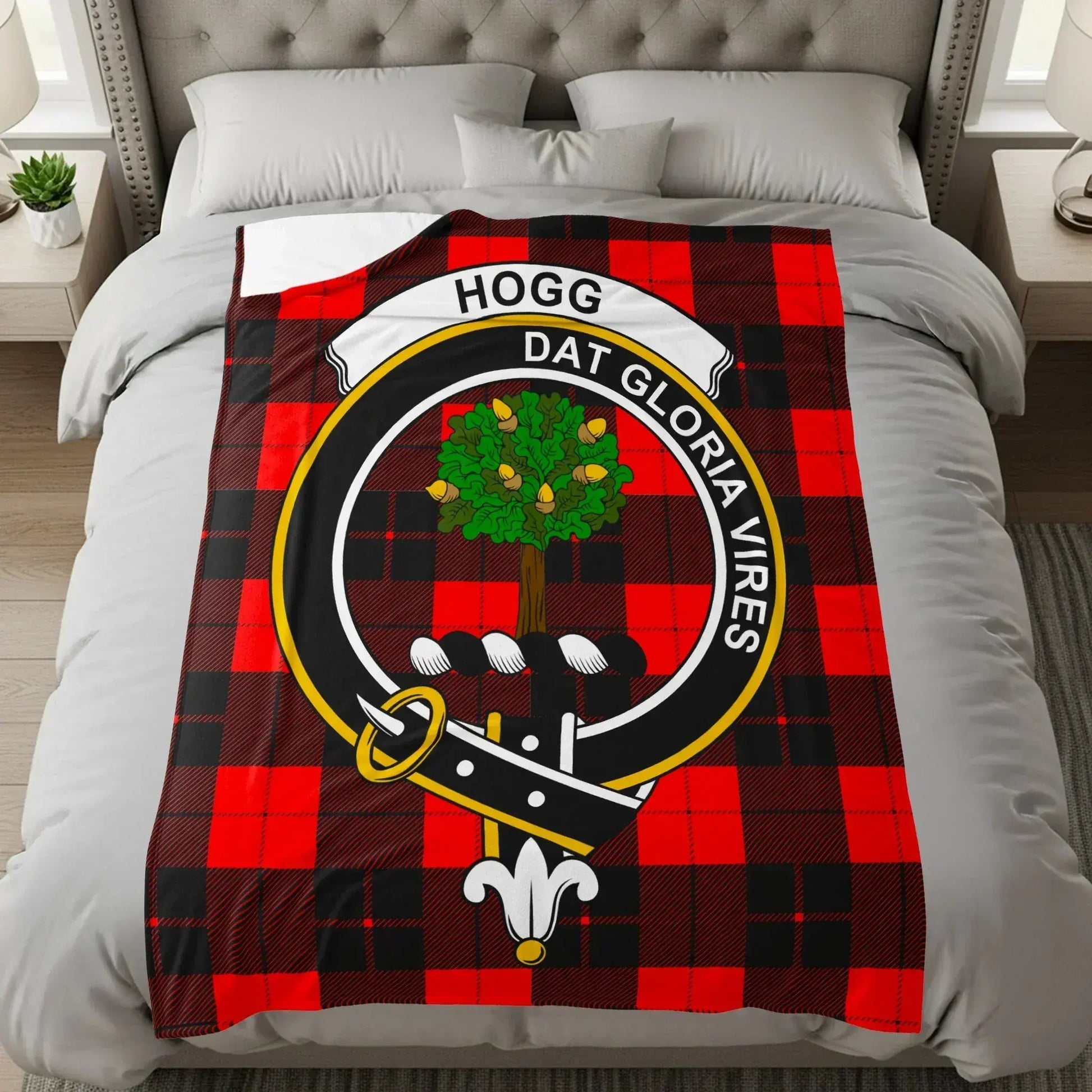 Classic Hogg Dat Gloria Vires Tartan Bedding product