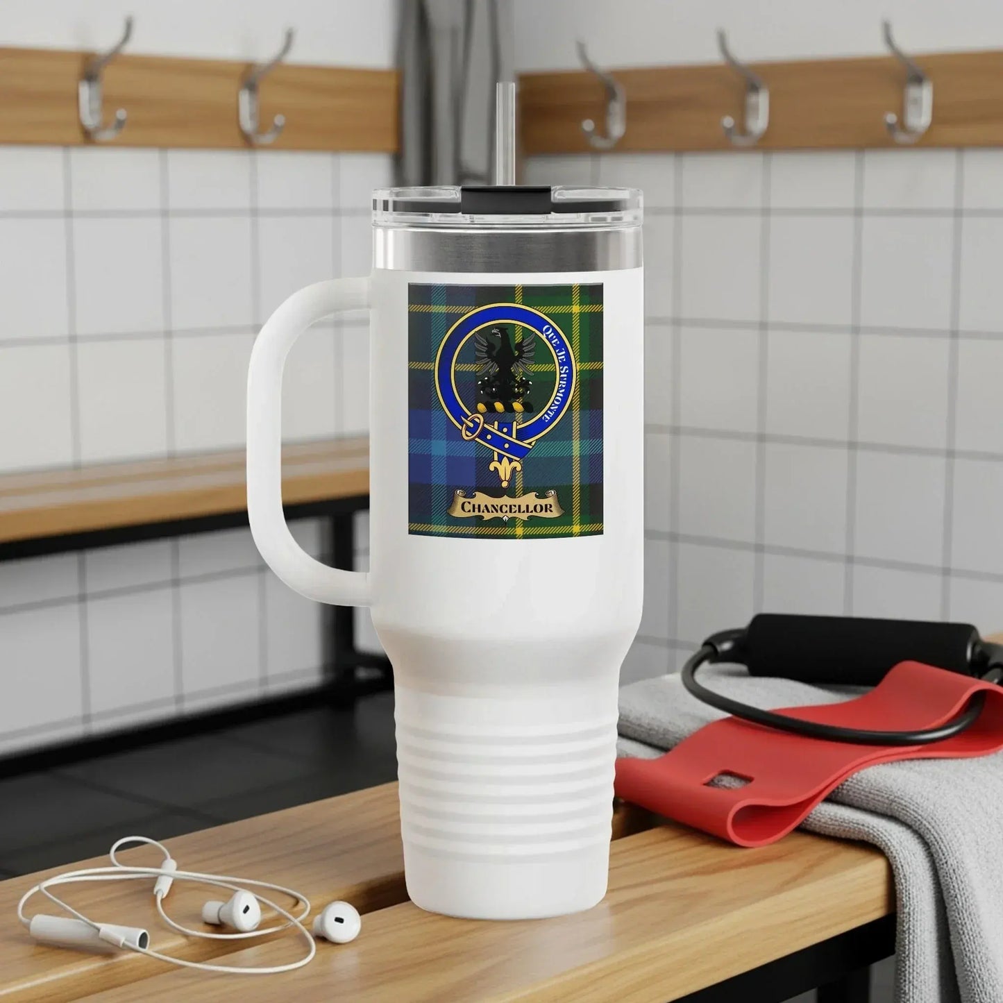 Chancellor Crest Personalized Tumbler Cup product