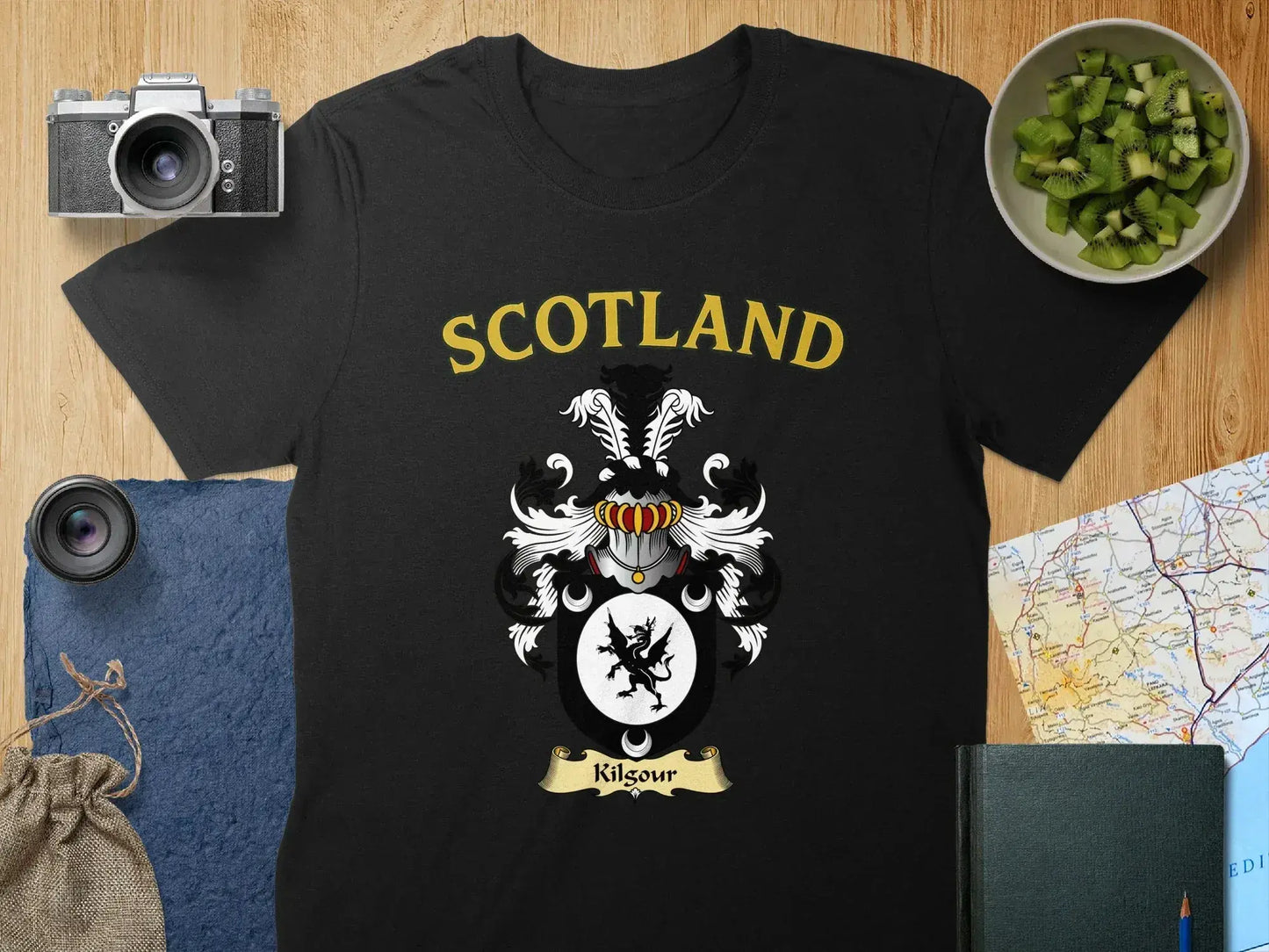 Scotland Graphic Tee with Unique Design product type