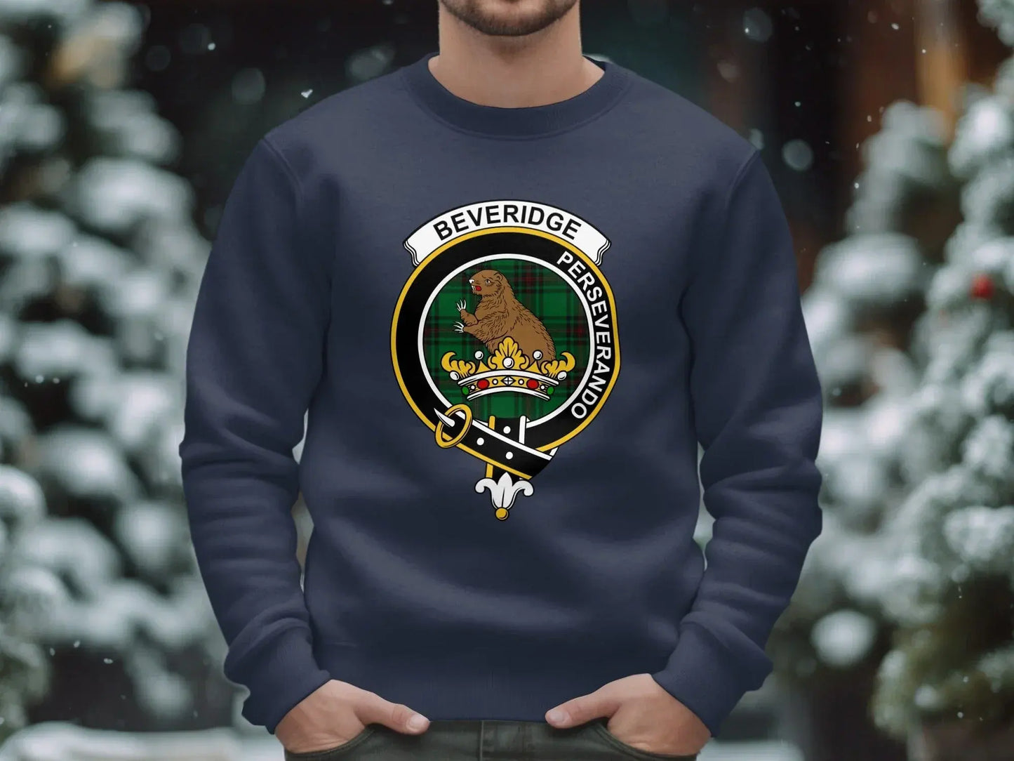 Beveridge Perseverando Family Crest product type