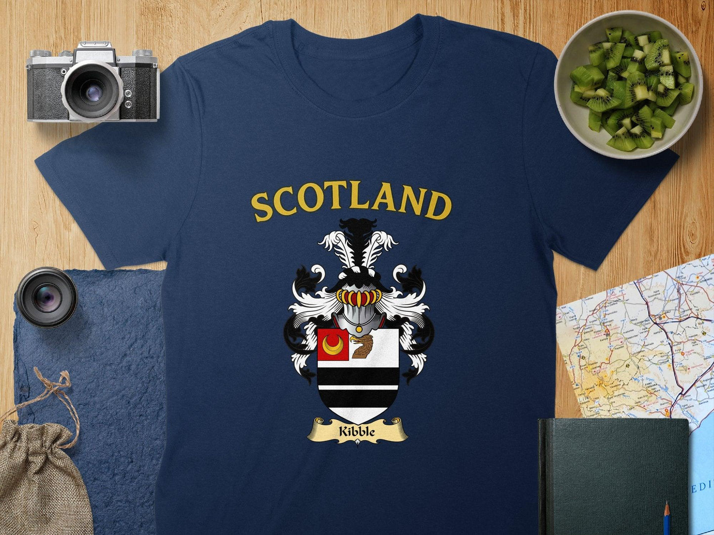 Kibble Clan Family Crest Scotland T-Shirts - Celtic Ancestry Gifts