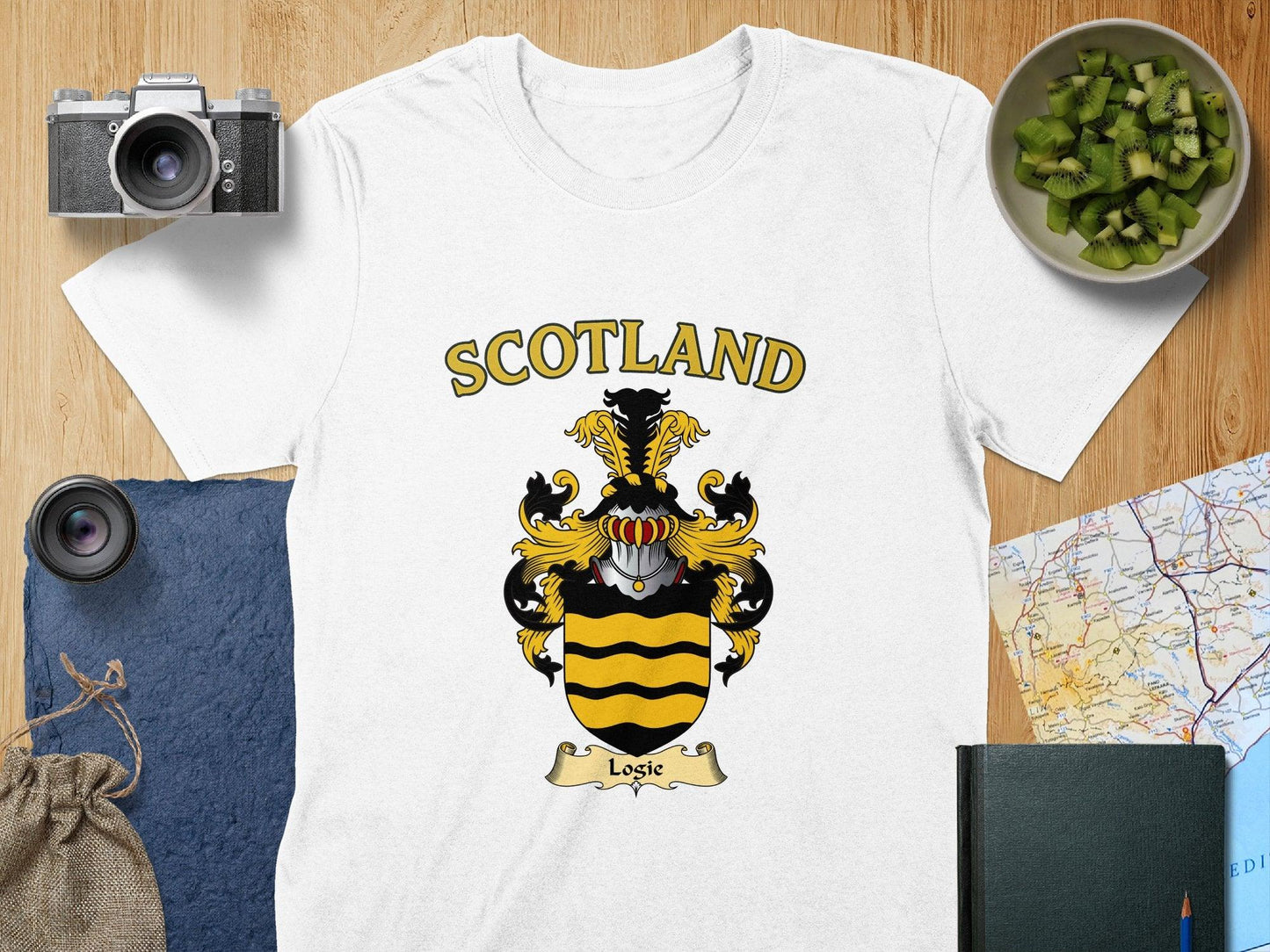 Scotland Family Crest Emblem Unisex T-shirt product type