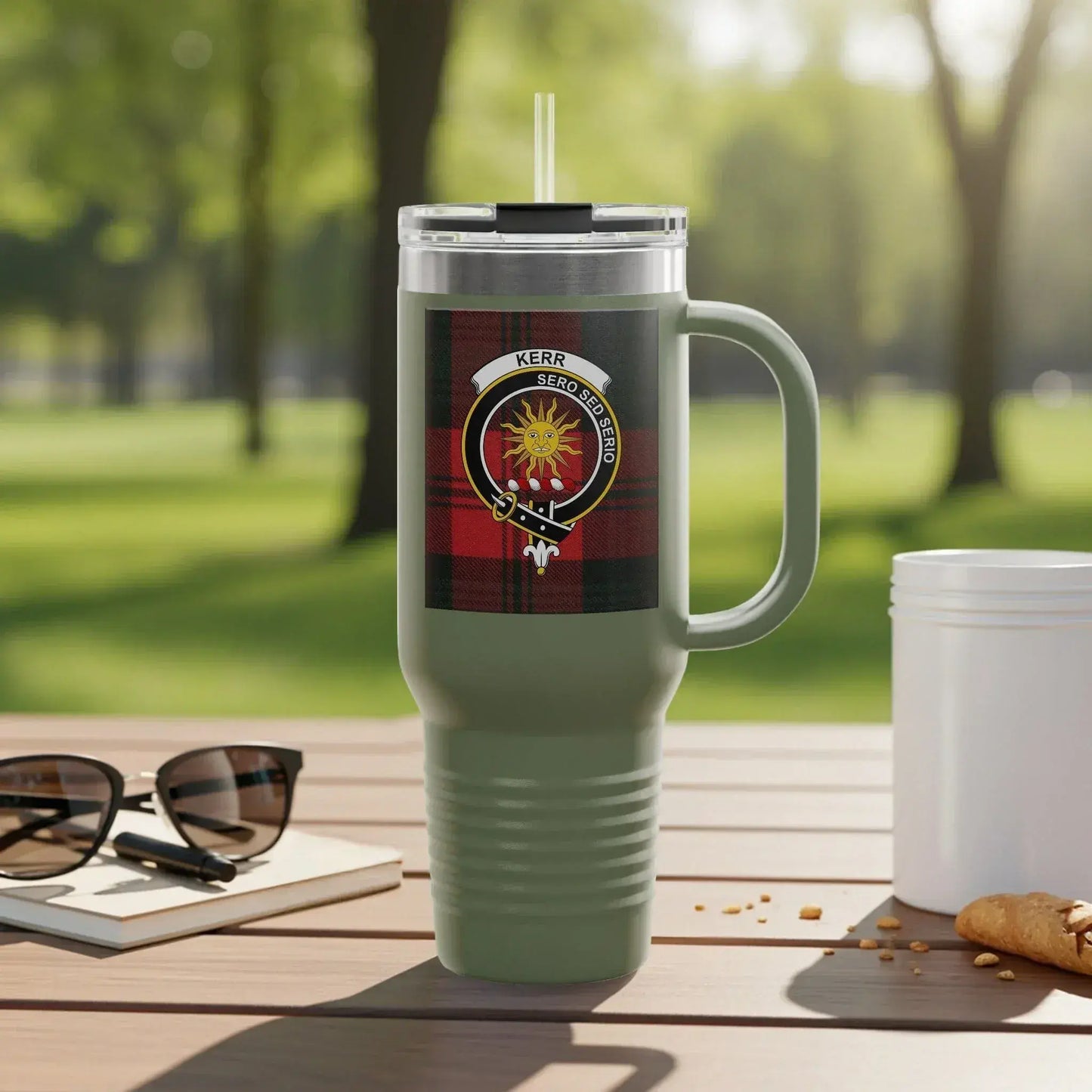 Kerr Personalized Crest Travel Mug Tumler product