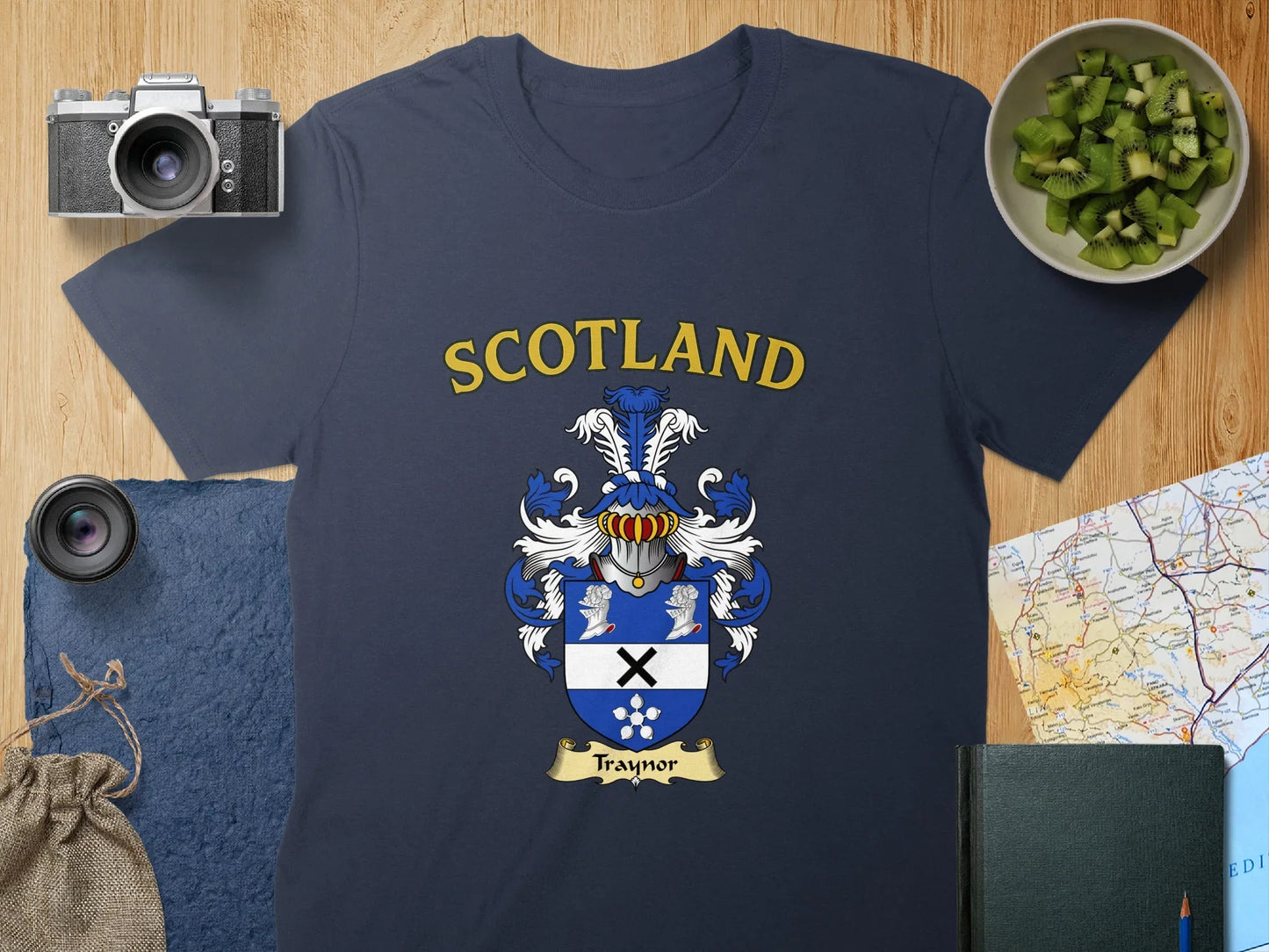 Scotland Family Crest Design Graphic T-Shirt product
