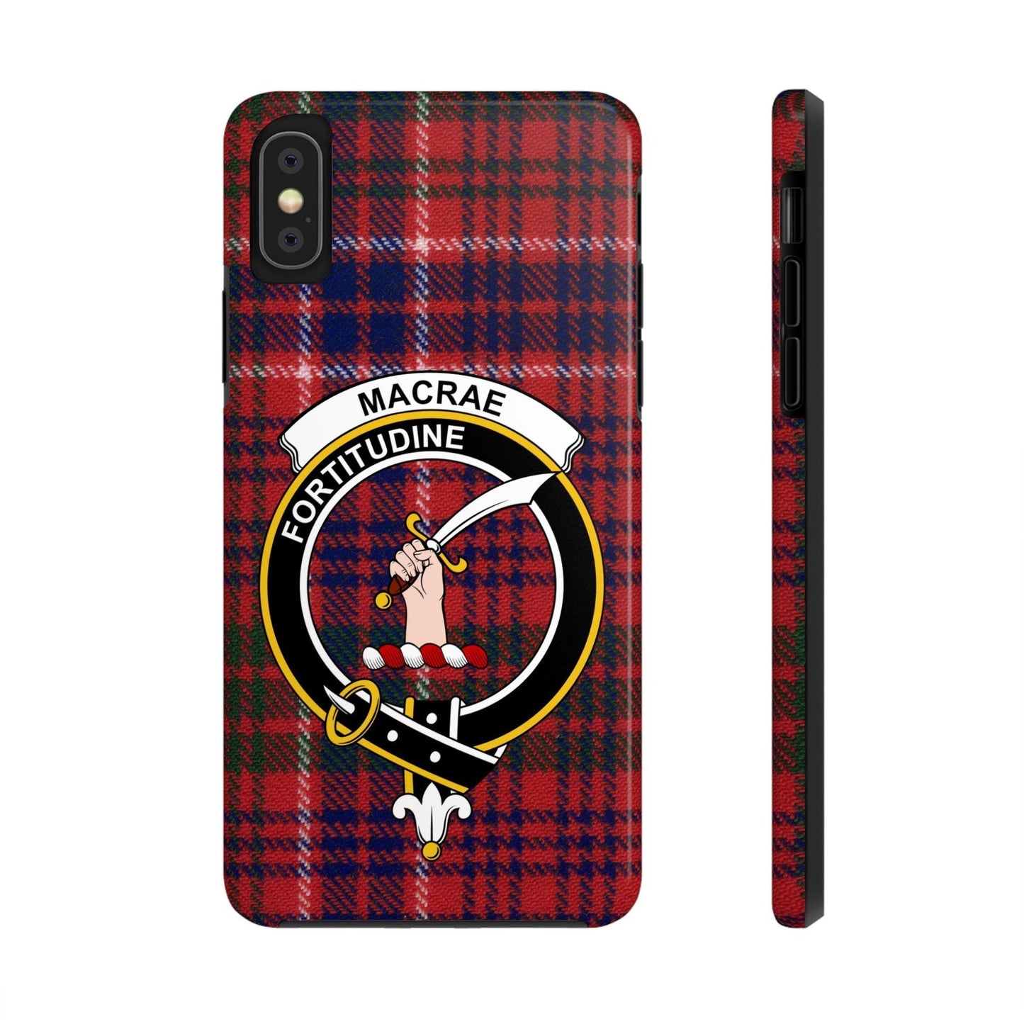 MacRae Clan Scottish Tartan Cell Phone Case - Celtic Ancestry Gifts