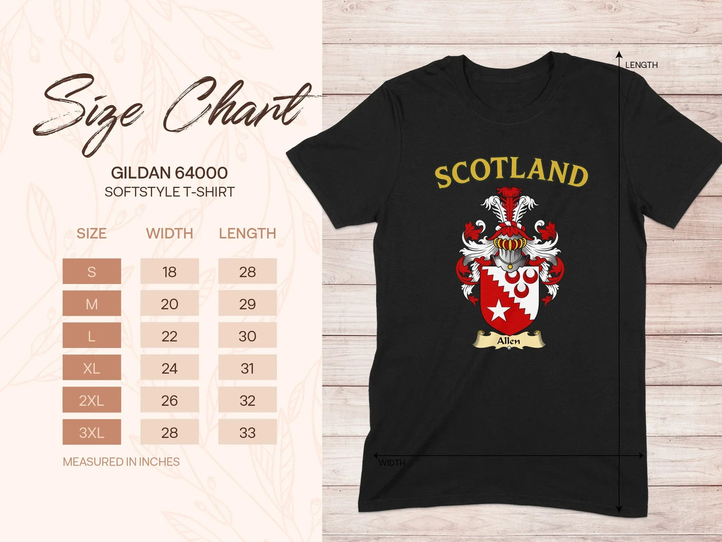 Scotland Family Crest Graphic T-Shirt product