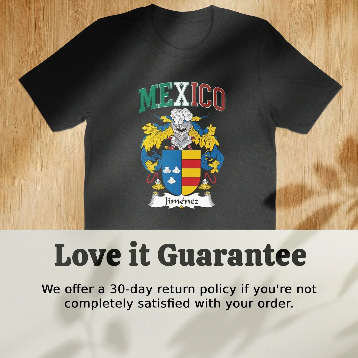 Mexico Jimenez Crest Graphic T-Shirt product