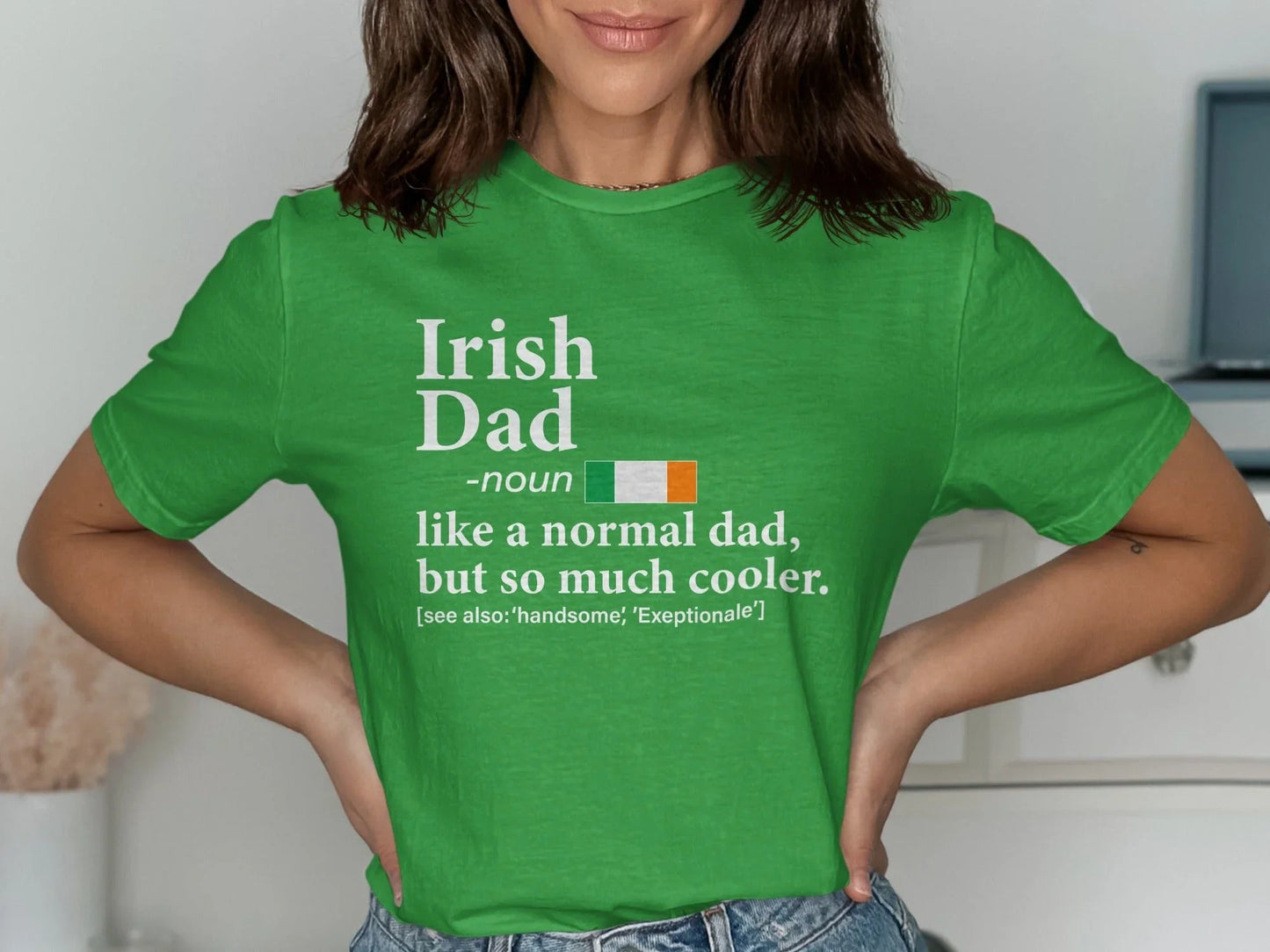 Irish Dad Cooler than Normal Dad T-Shirt product type