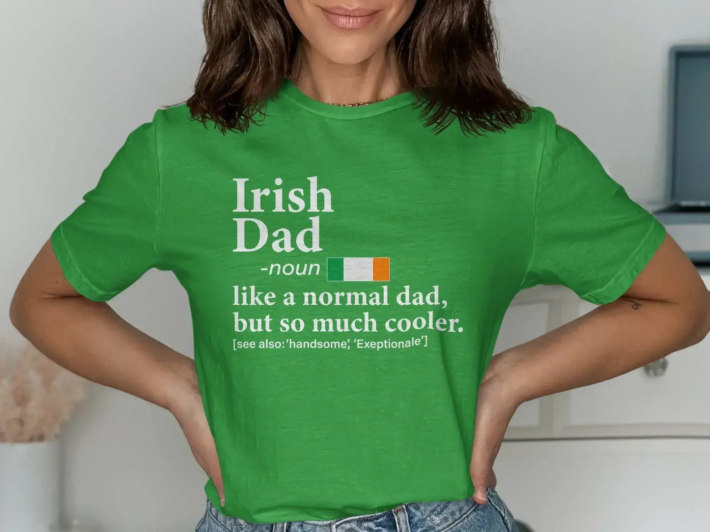 Irish Dad Cooler than Normal Dad T-Shirt product type