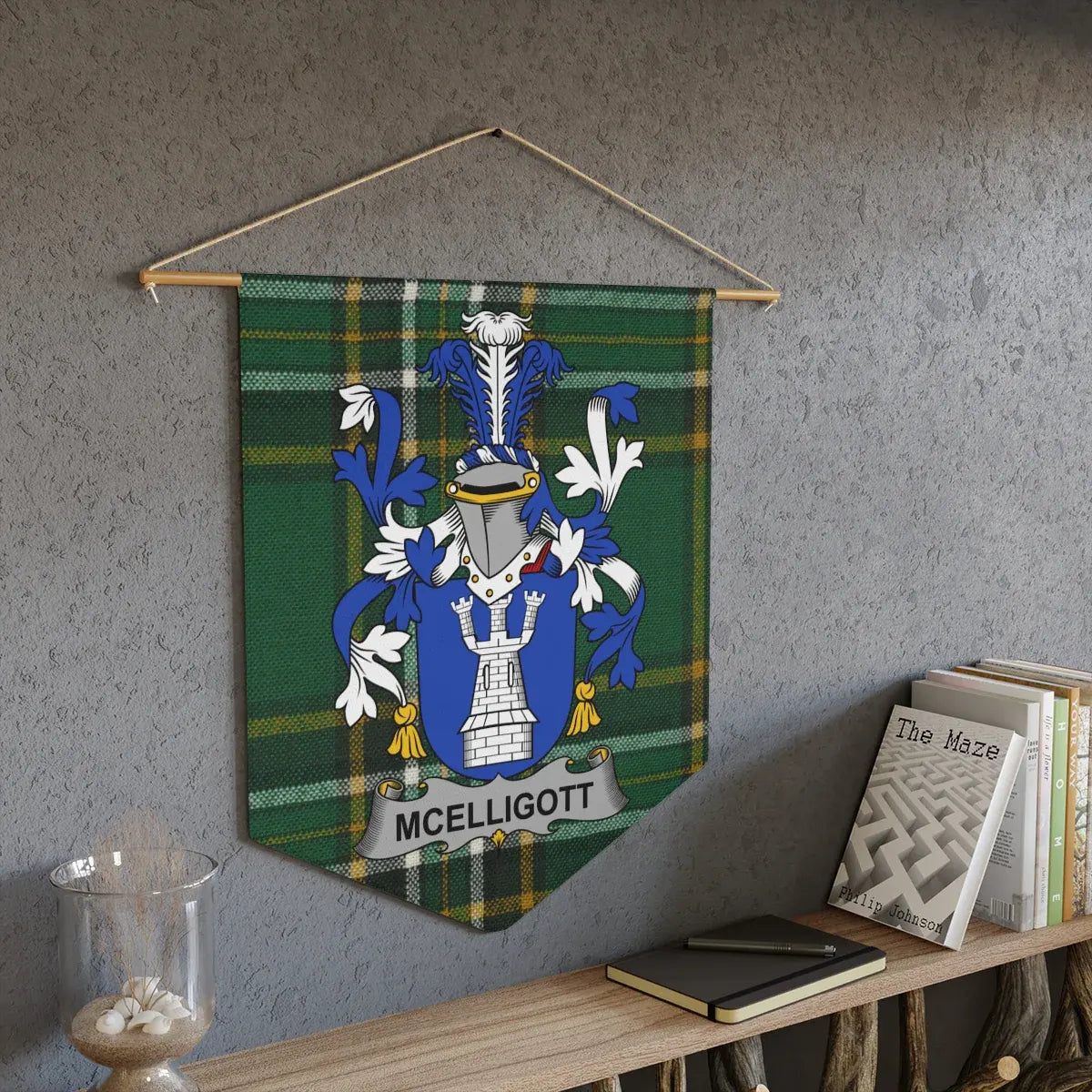 McElligott Family Crest Wall Hanging product