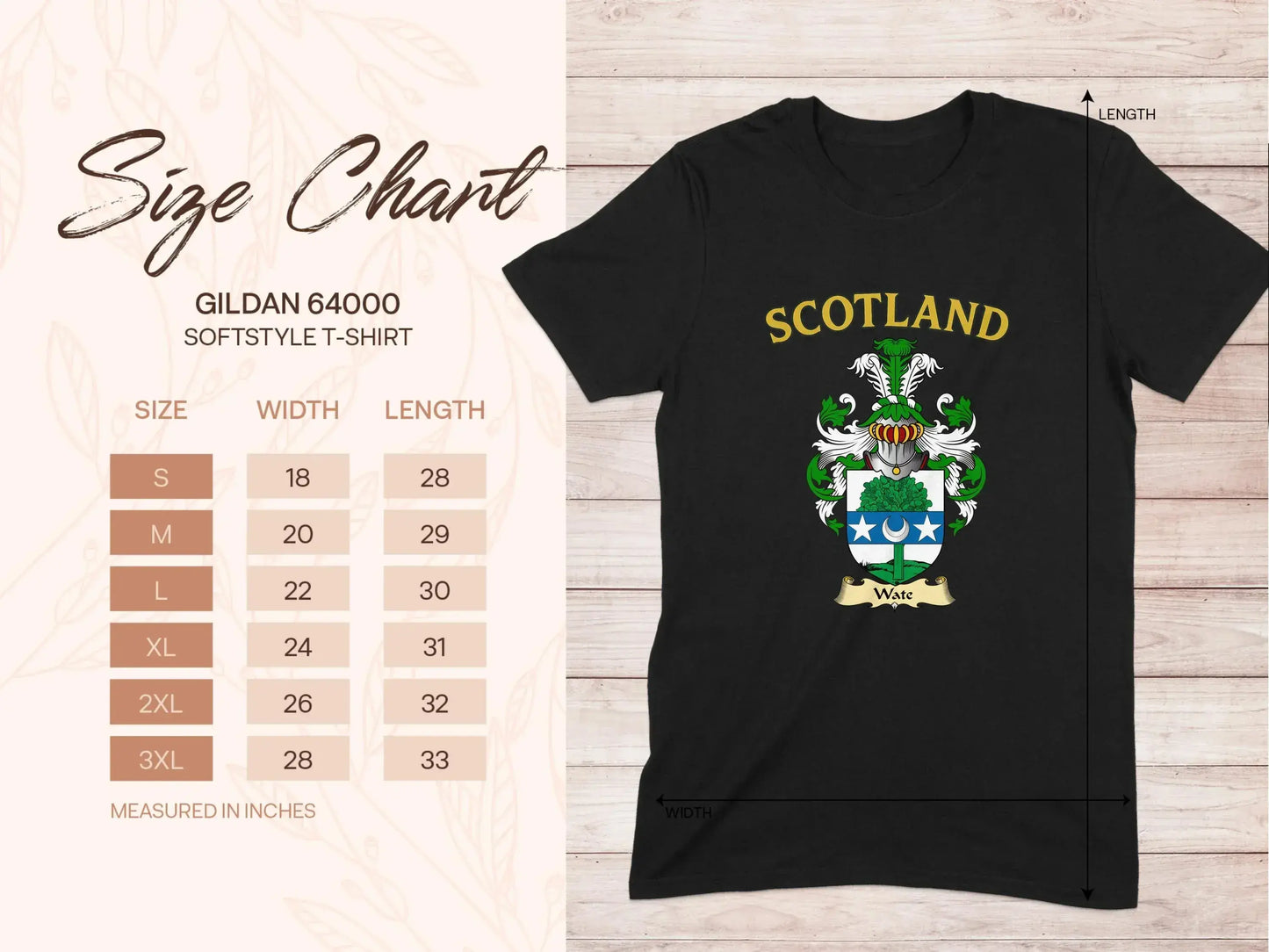 Scotland Crest Graphic Design T-Shirt product