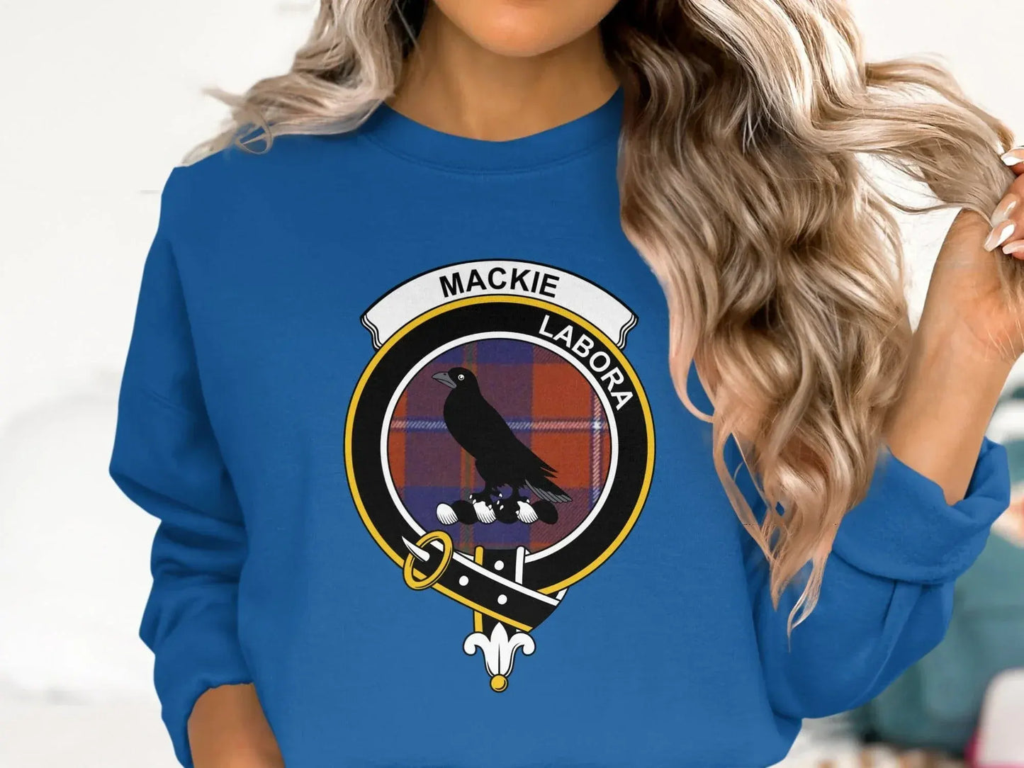 Mackie Labora Family Emblem Blue Sweatshirt product