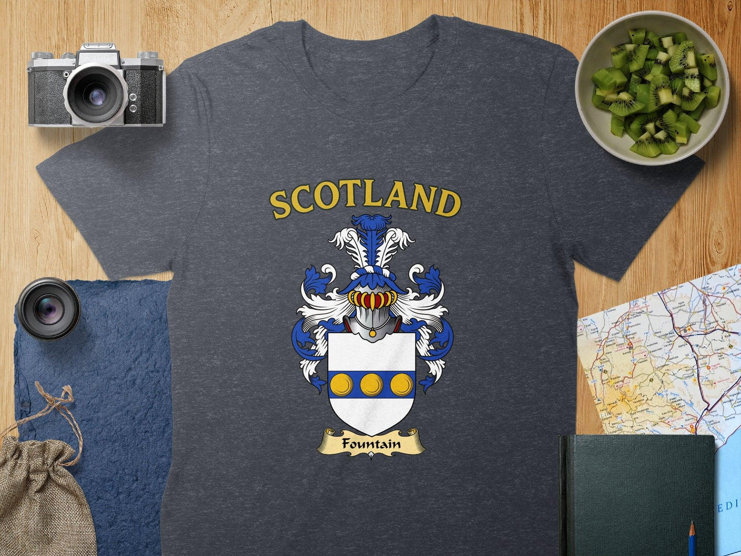 Scotland Fountain Family Crest Tee product