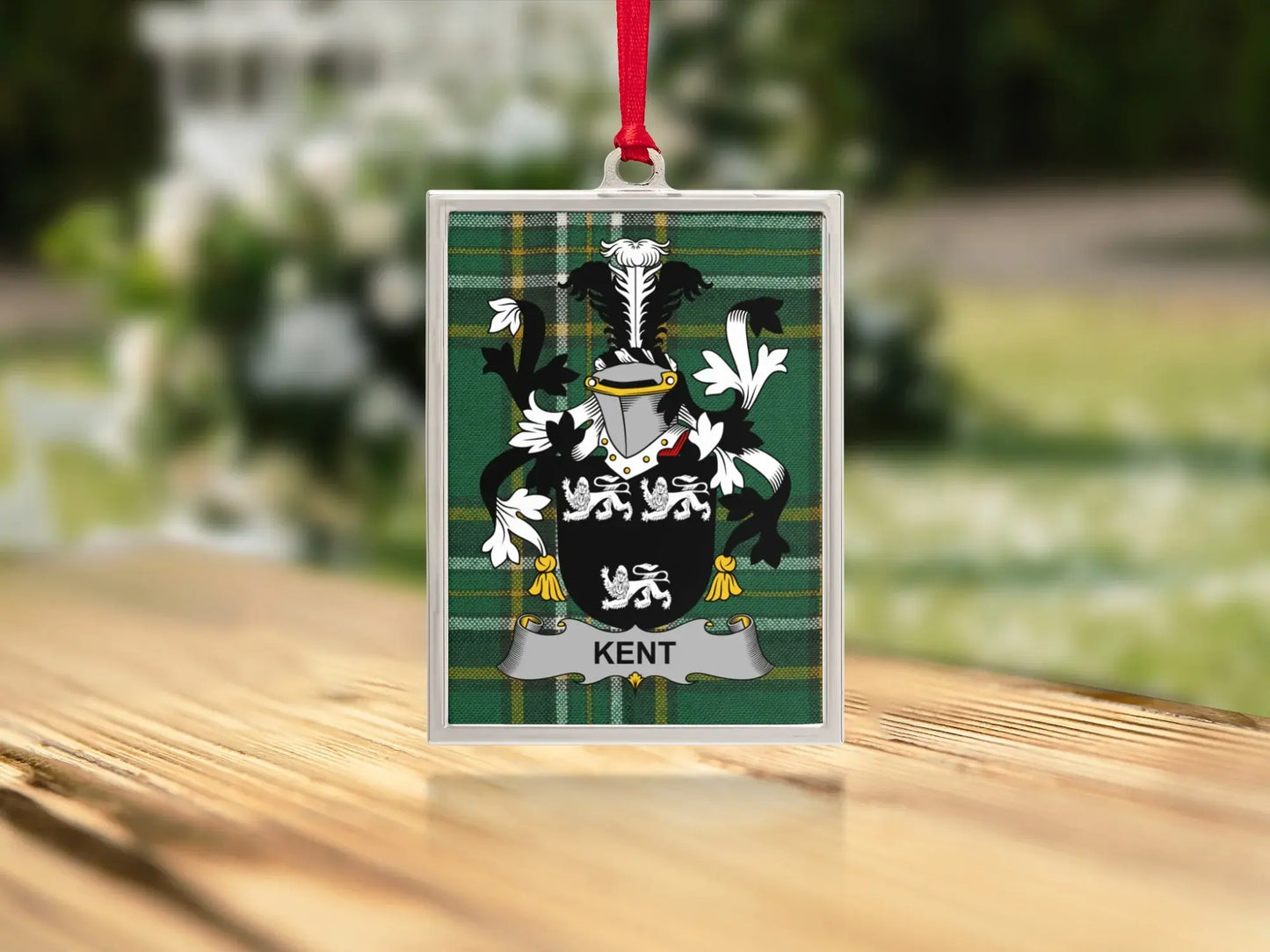 Elegant Kent Family Crest Ornament product