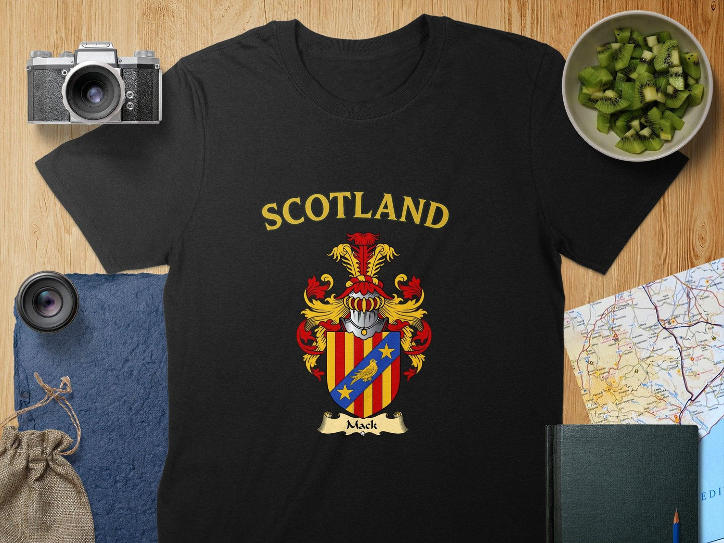 Scotland Mack Family Crest Heritage Highlander product