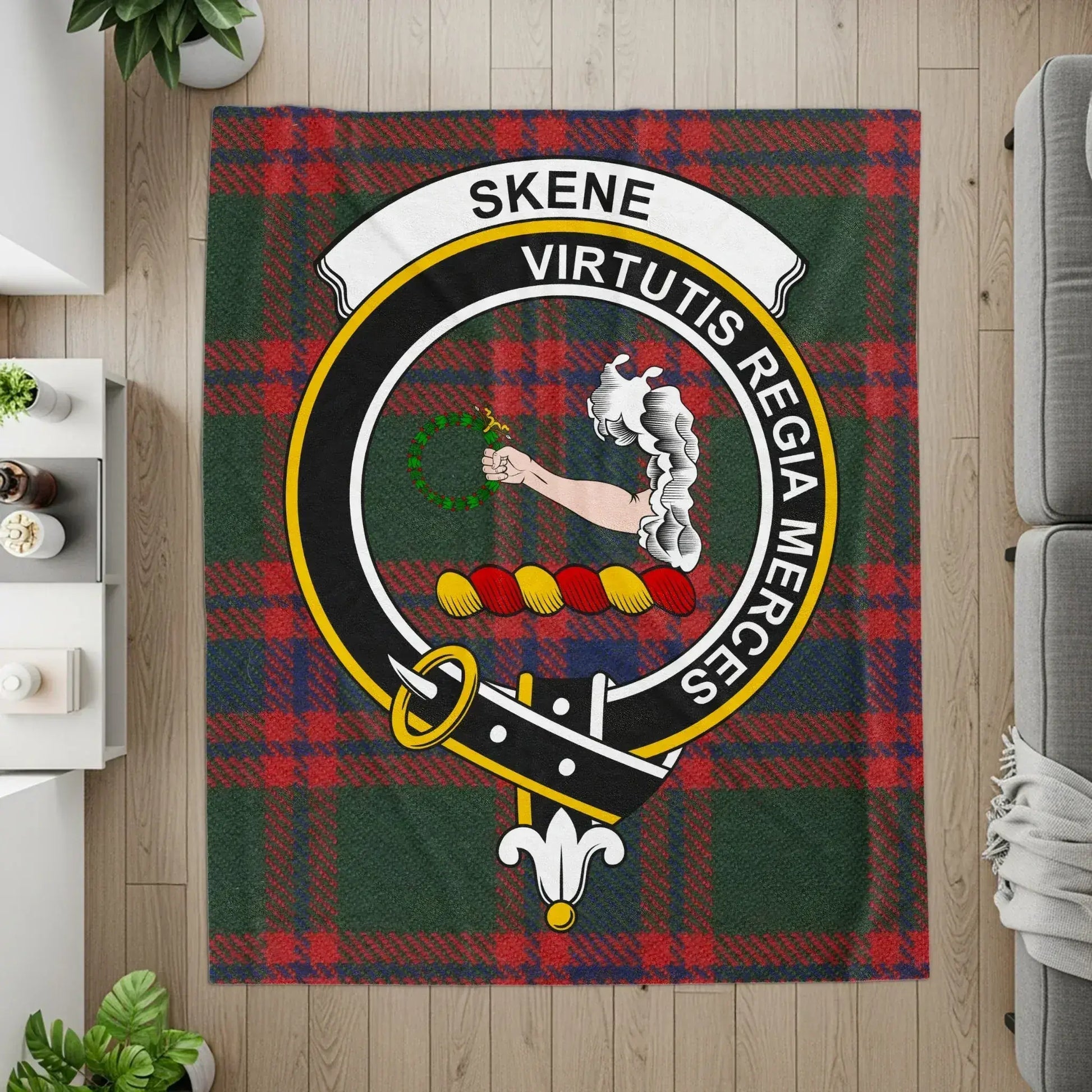 Skene Virtutis Regia Merces Blanket product